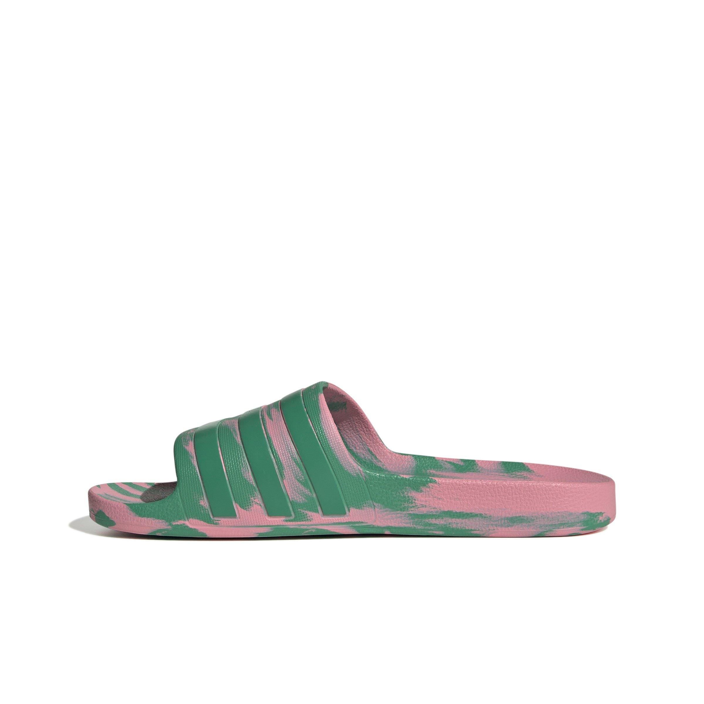 adidas Adilette Aqua "Bliss Pink/Court Green/Court Green" Unisex Slide - PINK Thumbnail View 2