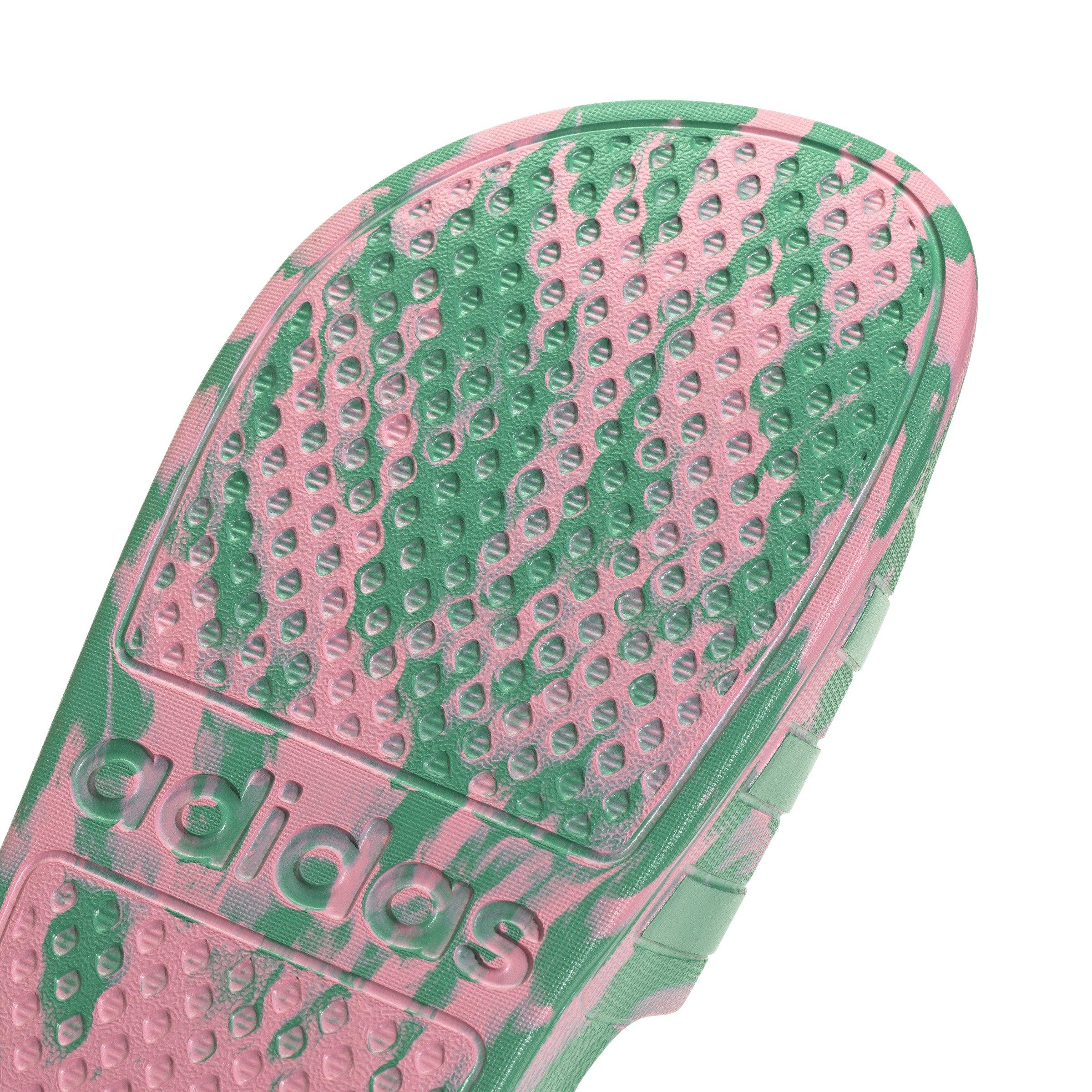 adidas Adilette Aqua "Bliss Pink/Court Green/Court Green" Unisex Slide - PINK Thumbnail View 8