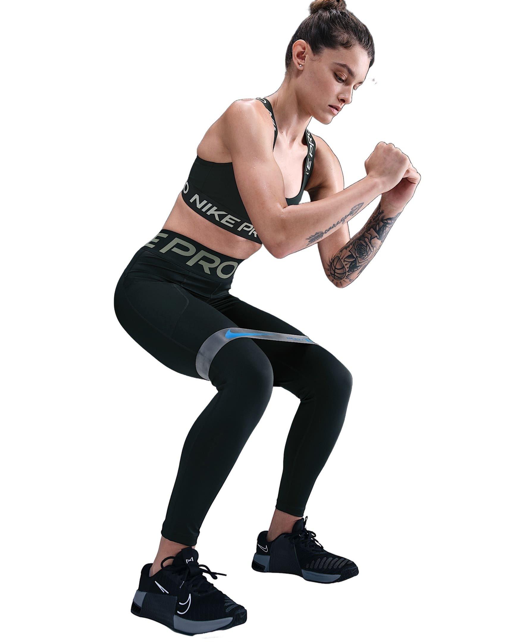 Nike Women's Pro Sculpt High-Waisted 7/8 Leggings - Green - GREEN Thumbnail View 4