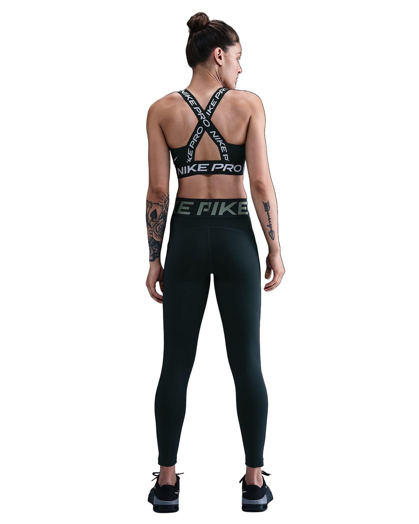 Nike Women's Pro Sculpt High-Waisted 7/8 Leggings - Green - GREEN Thumbnail View 7