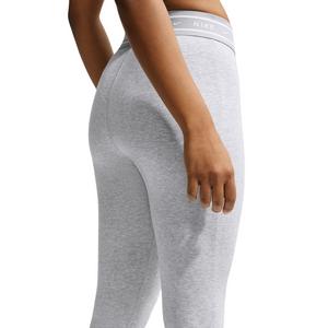 Nike Women's Sportswear Chill Jersey Tight High-Waisted Capri Leggings - Grey - GREY