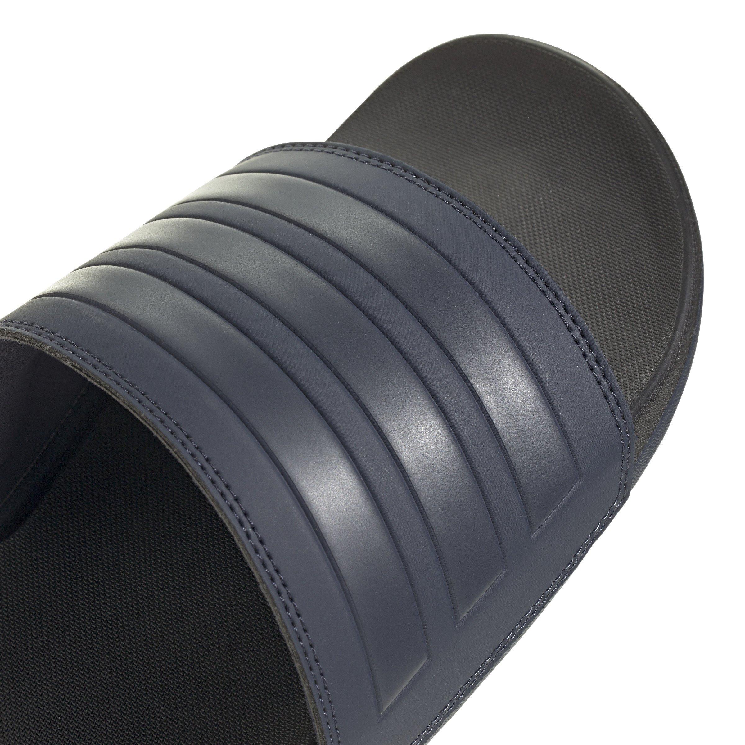 adidas Adilette Comfort "Shadow Navy/Shadow Navy/Core Black" Unisex Slide - BLUE Thumbnail View 4