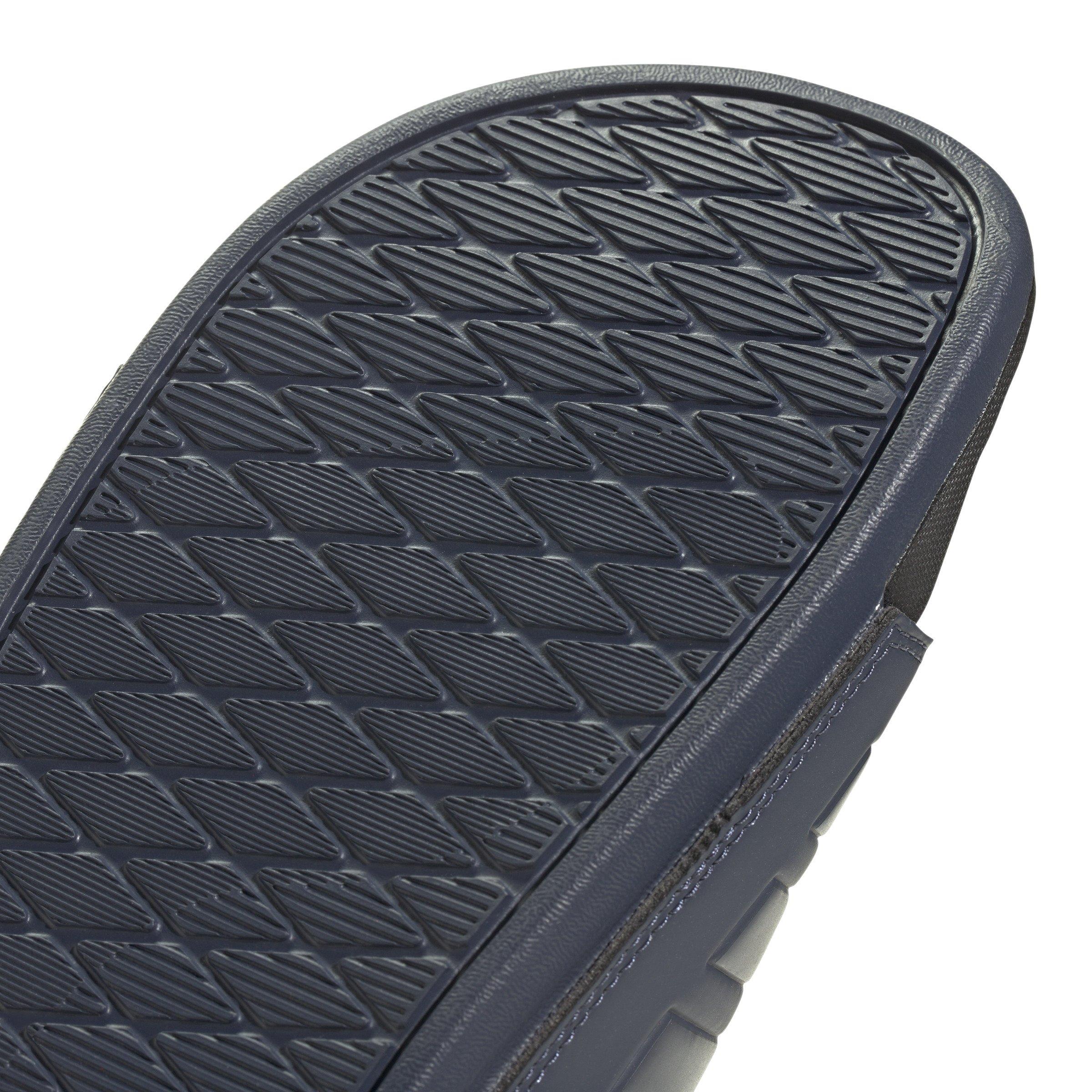 adidas Adilette Comfort "Shadow Navy/Shadow Navy/Core Black" Unisex Slide - BLUE Thumbnail View 5