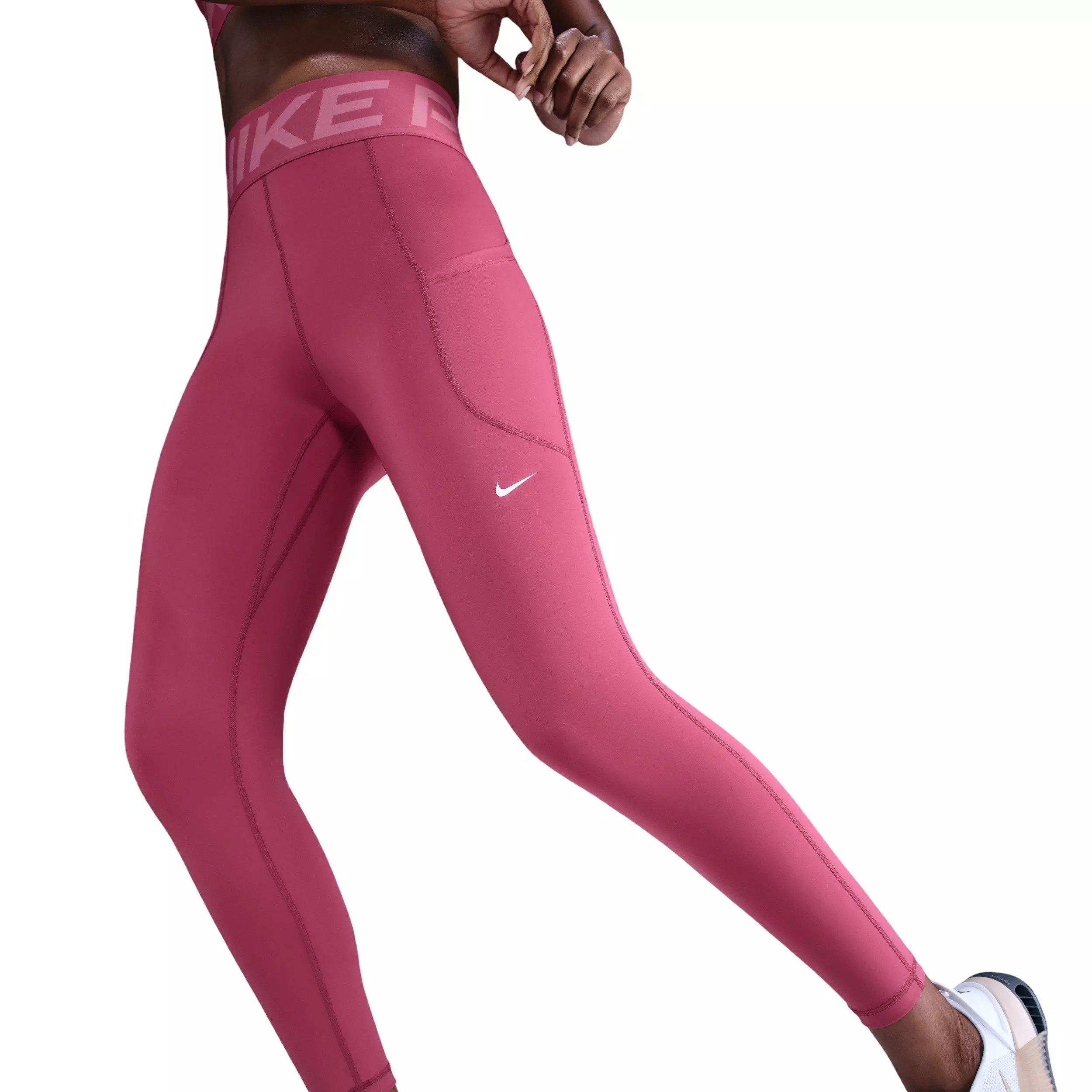 Nike Women's Pro Sculpt High-Waisted 7/8 Leggings - Purple - PURPLE