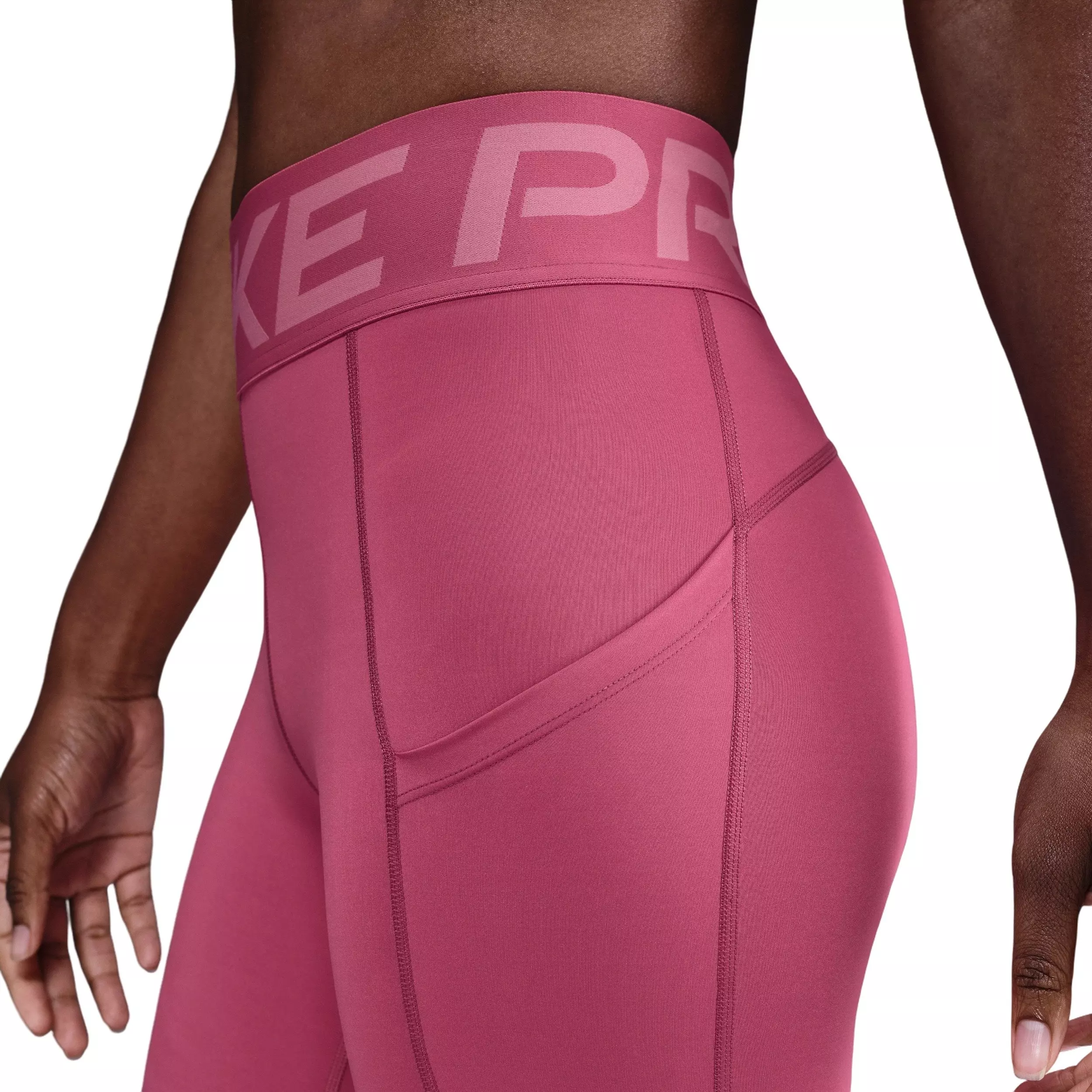 Nike Women's Pro Sculpt High-Waisted 7/8 Leggings - Purple - PURPLE