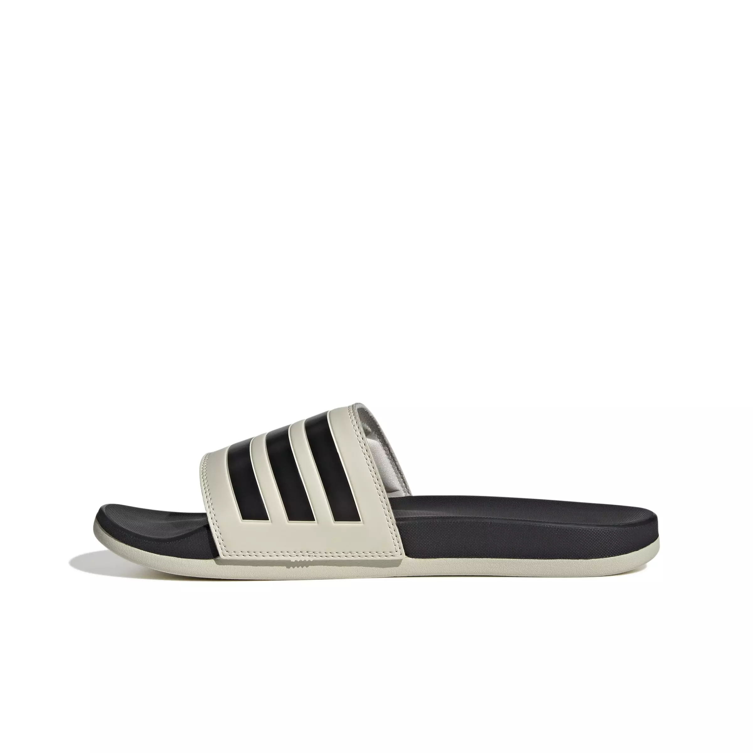 adidas Adilette Comfort "Alumina/Core Black/Core Black" Unisex Slide - BEIGE