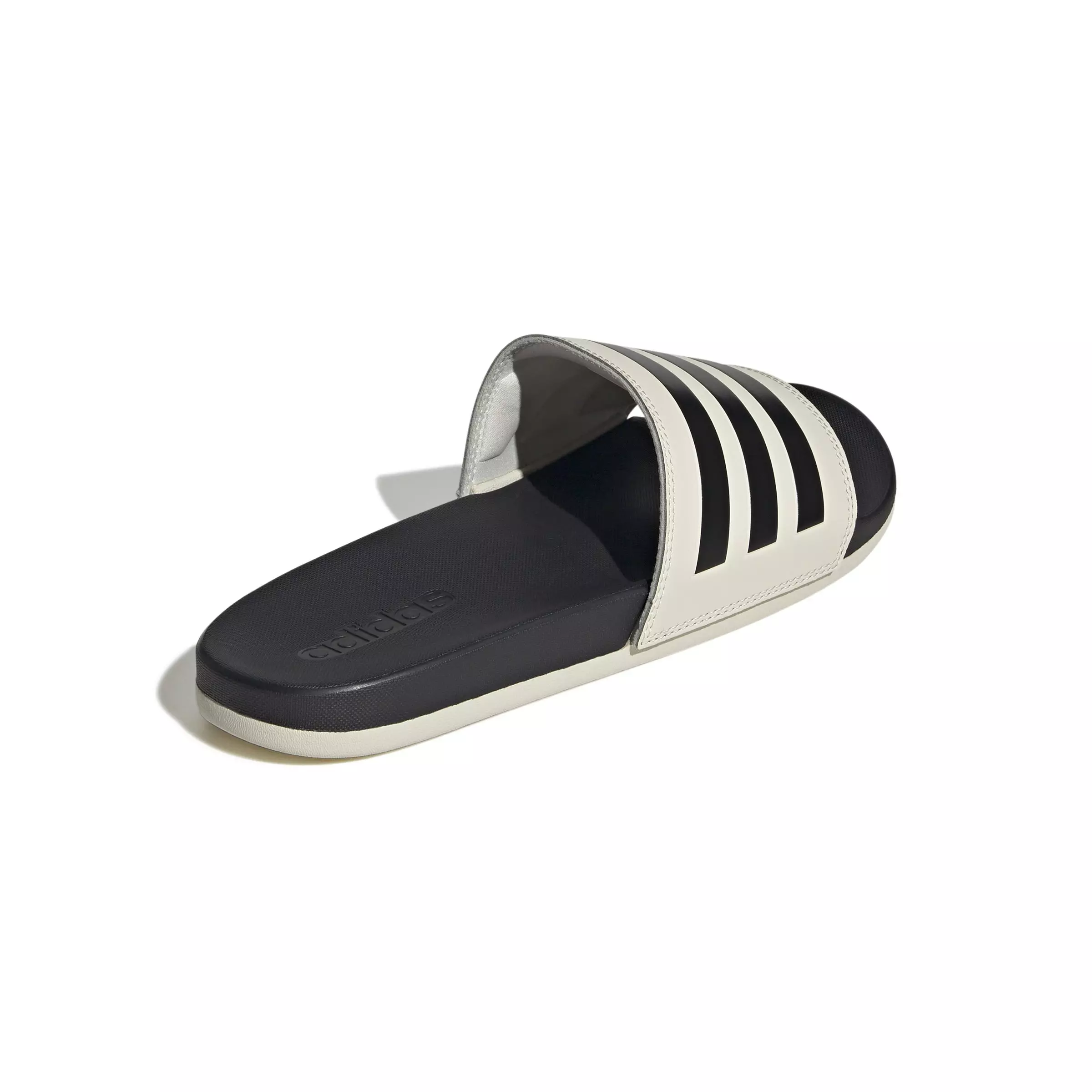 adidas Adilette Comfort "Alumina/Core Black/Core Black" Unisex Slide - BEIGE