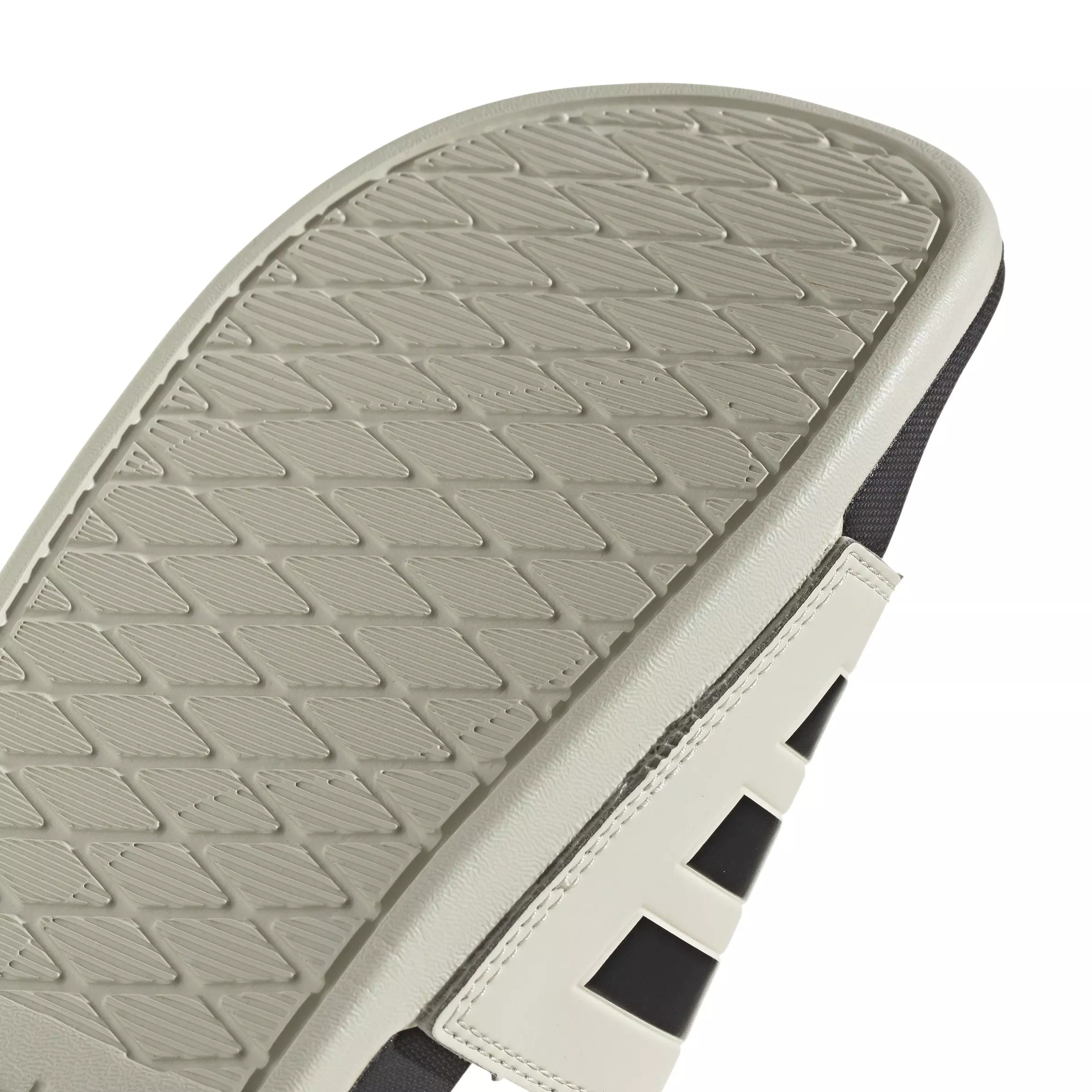 adidas Adilette Comfort "Alumina/Core Black/Core Black" Unisex Slide - BEIGE