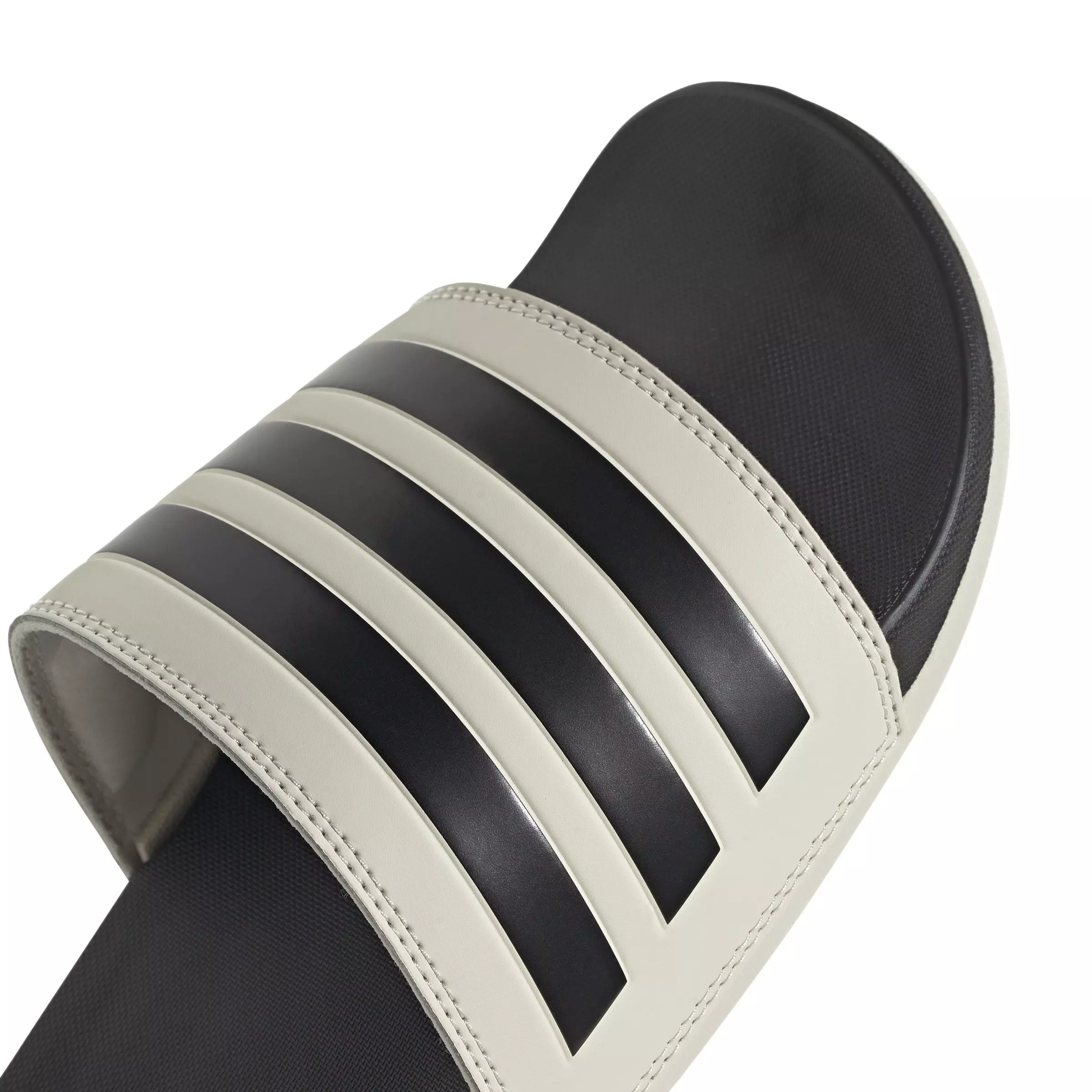 adidas Adilette Comfort "Alumina/Core Black/Core Black" Unisex Slide - BEIGE