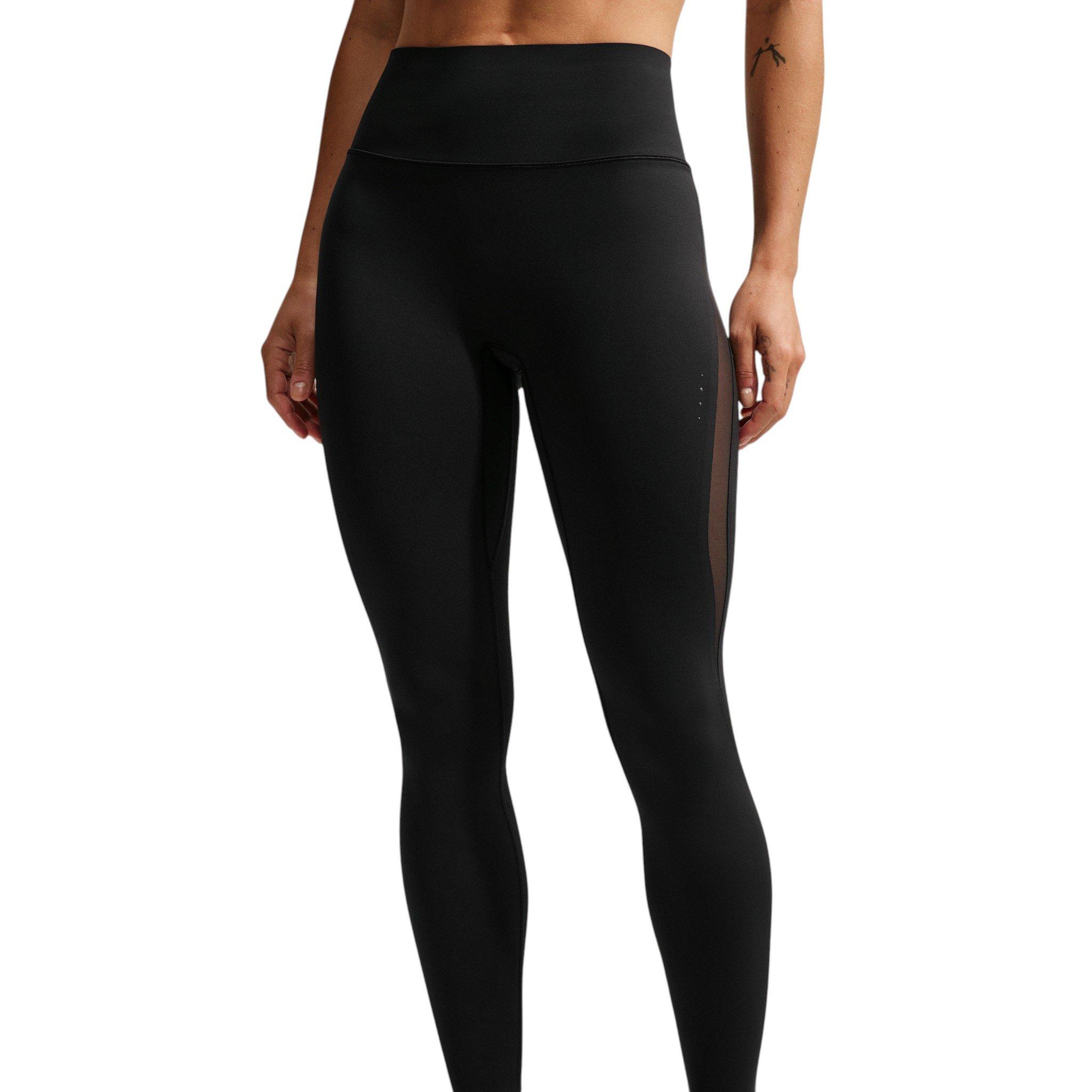 Nike Women's Universa High-waisted 7/8 Mesh Leggings - Black - BLACK