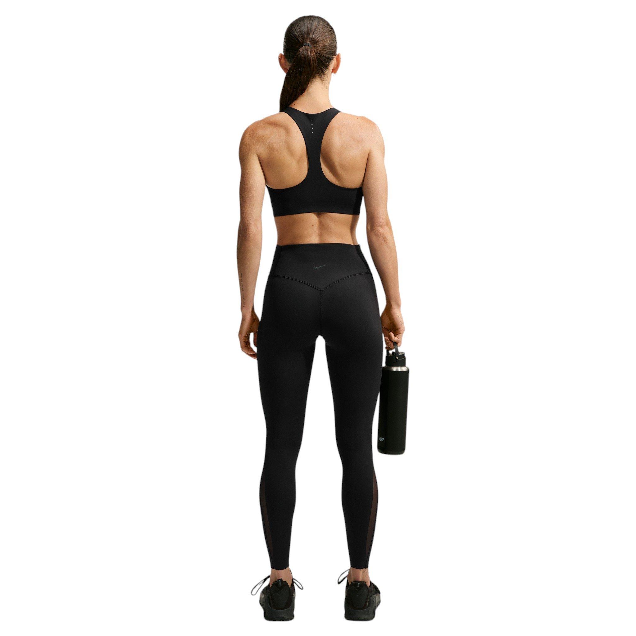 Nike Women's Universa High-waisted 7/8 Mesh Leggings - Black - BLACK