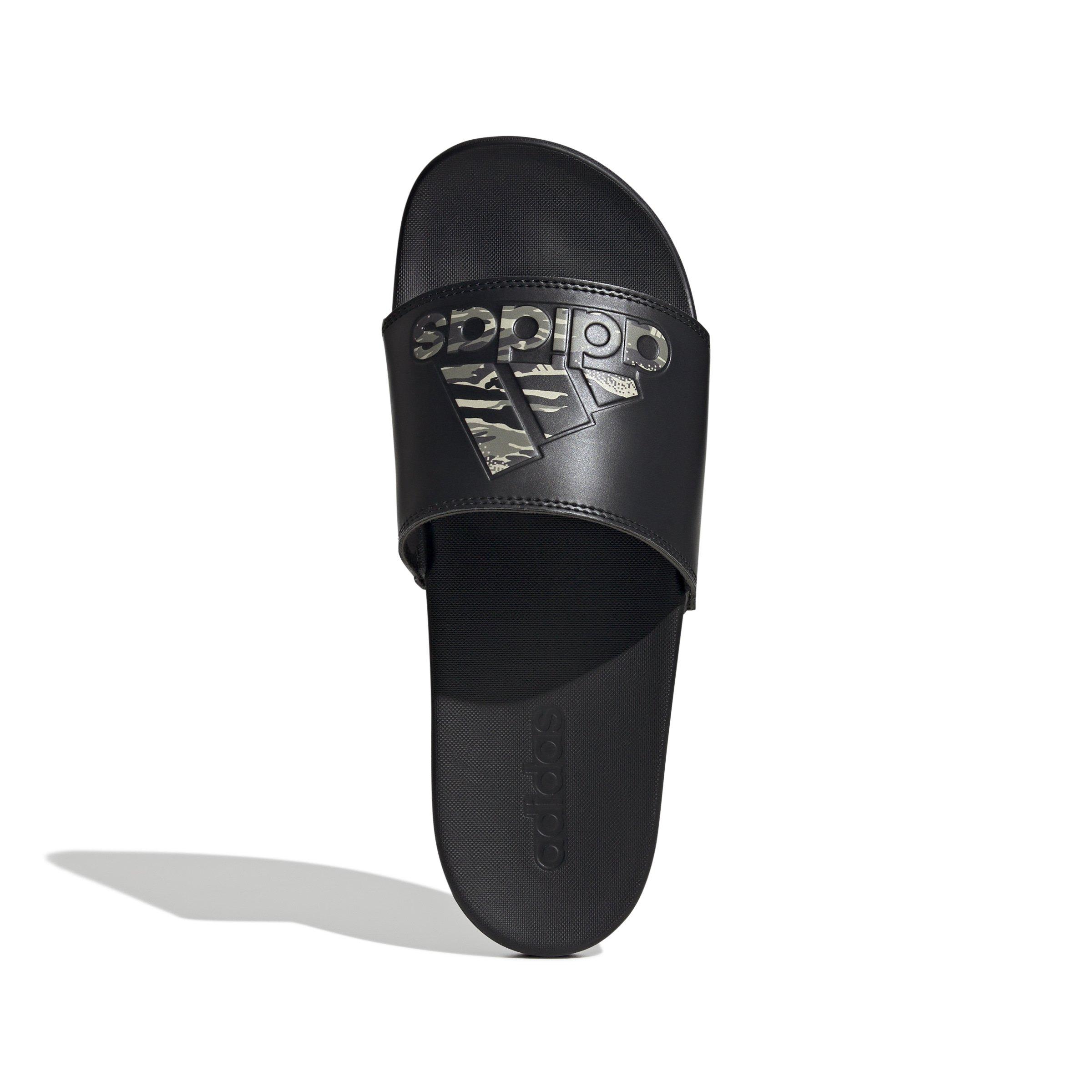 adidas Adilette Comfort "Core Black/Silver Pebble/Core Black" Unisex Slide - BLACK Thumbnail View 5