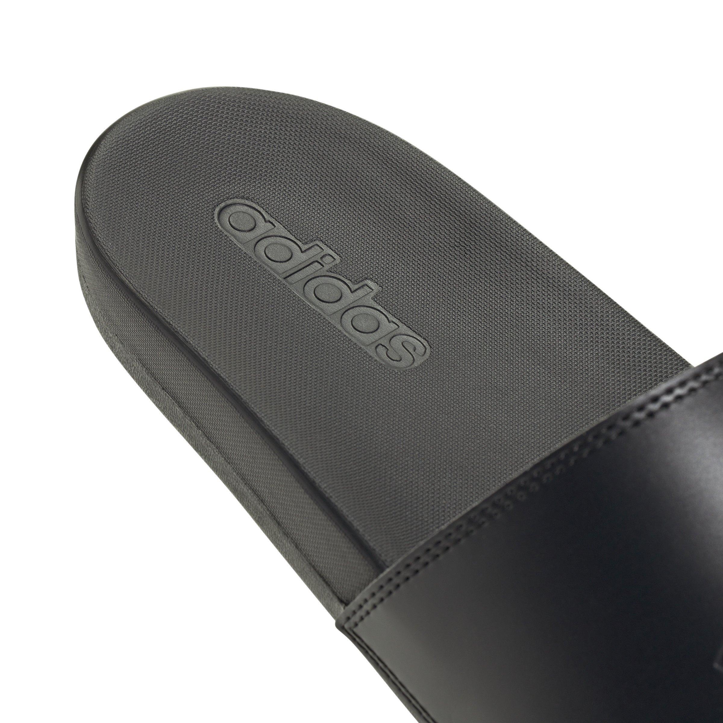 adidas Adilette Comfort "Core Black/Silver Pebble/Core Black" Unisex Slide - BLACK Thumbnail View 8