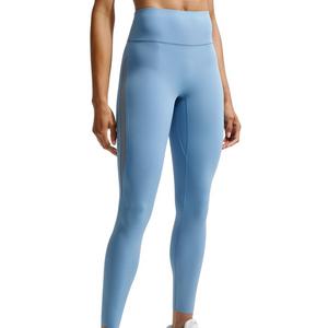 Nike Women's Universa High-waisted 7/8 Mesh Leggings - Blue - BLUE