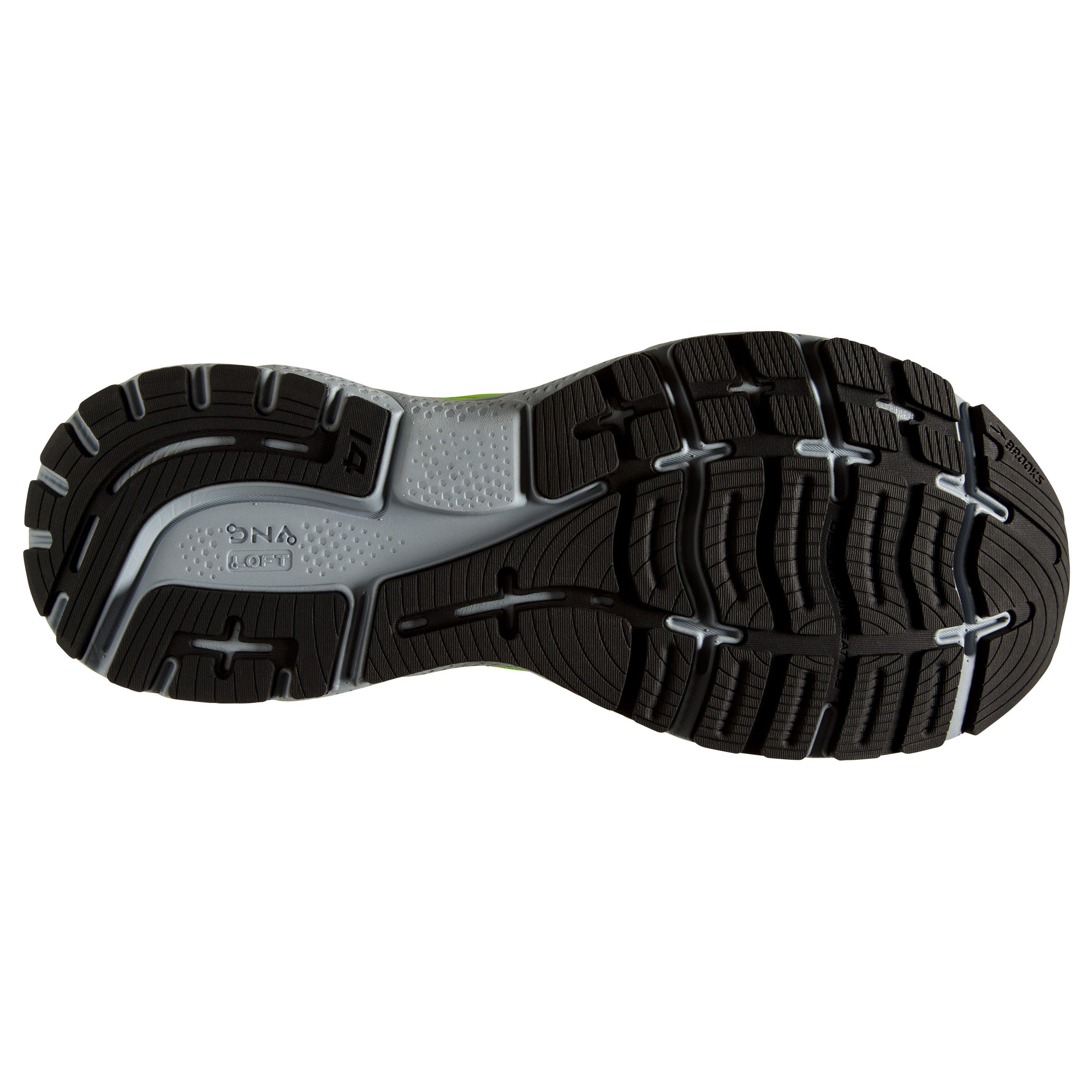 Brooks Ghost 14 "Green Gecko/Blue/Black" Men's Running Shoe - GREEN/BLUE/BLACK Thumbnail View 6