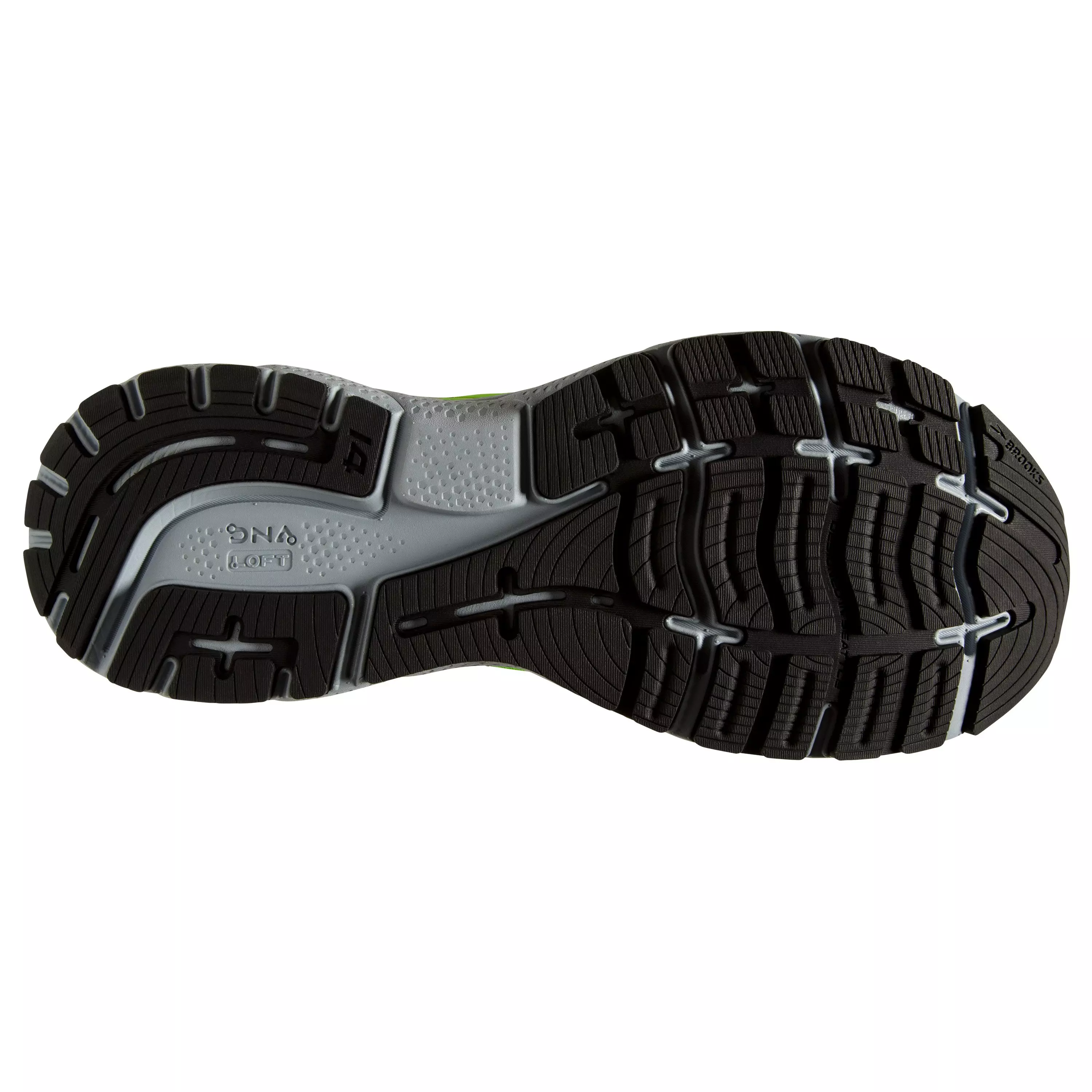 Brooks Ghost 14 "Green Gecko/Blue/Black" Men's Running Shoe - GREEN/BLUE/BLACK