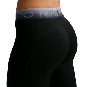Nike Women's Pro Mid-Rise 7/8 Leggings - Black/Ghost - BLACK/GHOST