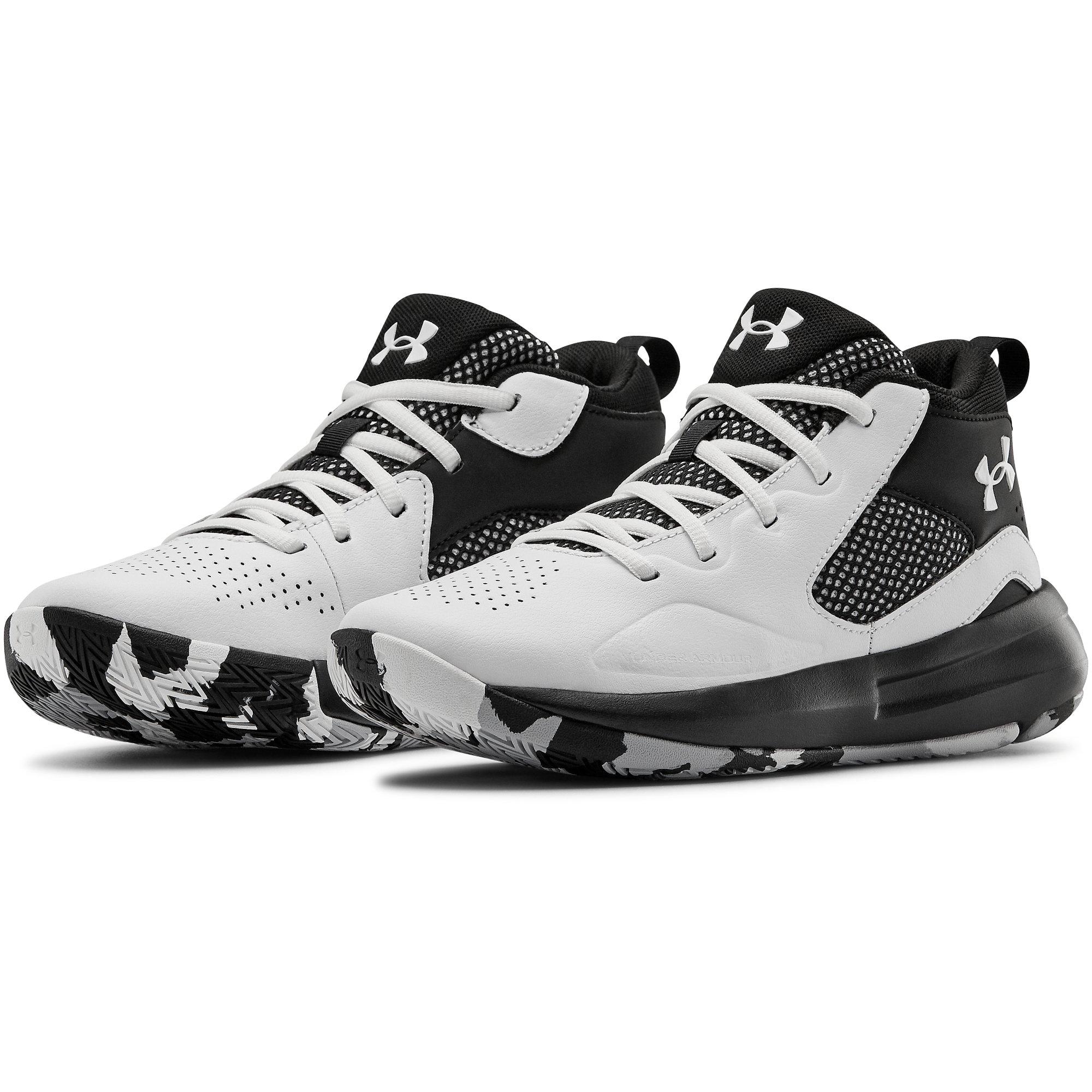 grade school ua lockdown 5 basketball shoes