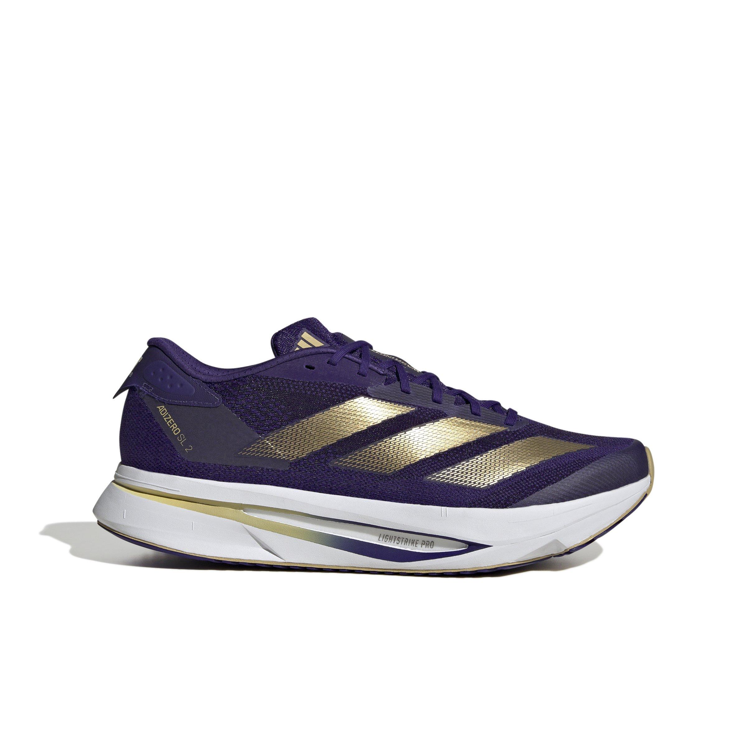adidas Adizero Sl2 "Team Colleg Purple/Gold Metallic/Ftwr White" Unisex Running Shoe - PURPLE Thumbnail View 1