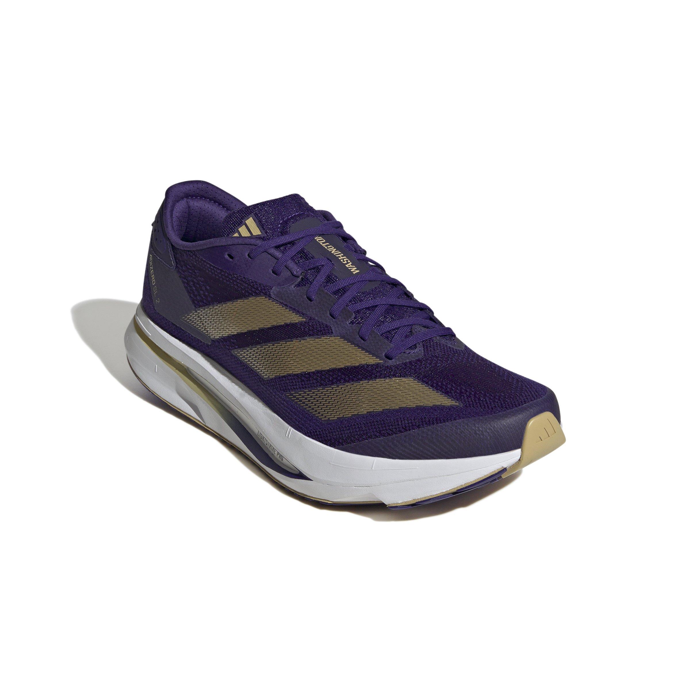 adidas Adizero Sl2 "Team Colleg Purple/Gold Metallic/Ftwr White" Unisex Running Shoe - PURPLE Thumbnail View 3