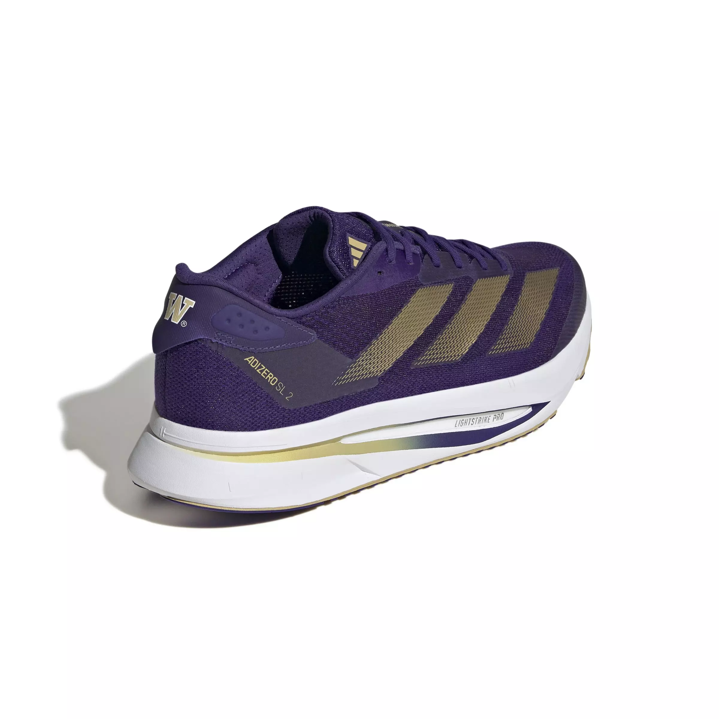 adidas Adizero Sl2 "Team Colleg Purple/Gold Metallic/Ftwr White" Unisex Running Shoe - PURPLE