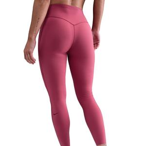 Nike Women's Universa High-Waisted 7/8 Leggings with No Front Seam - Beet Purple