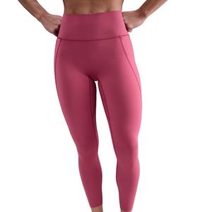 Nike Women's Universa High-Waisted 7/8 Leggings with No Front Seam - Beet Purple