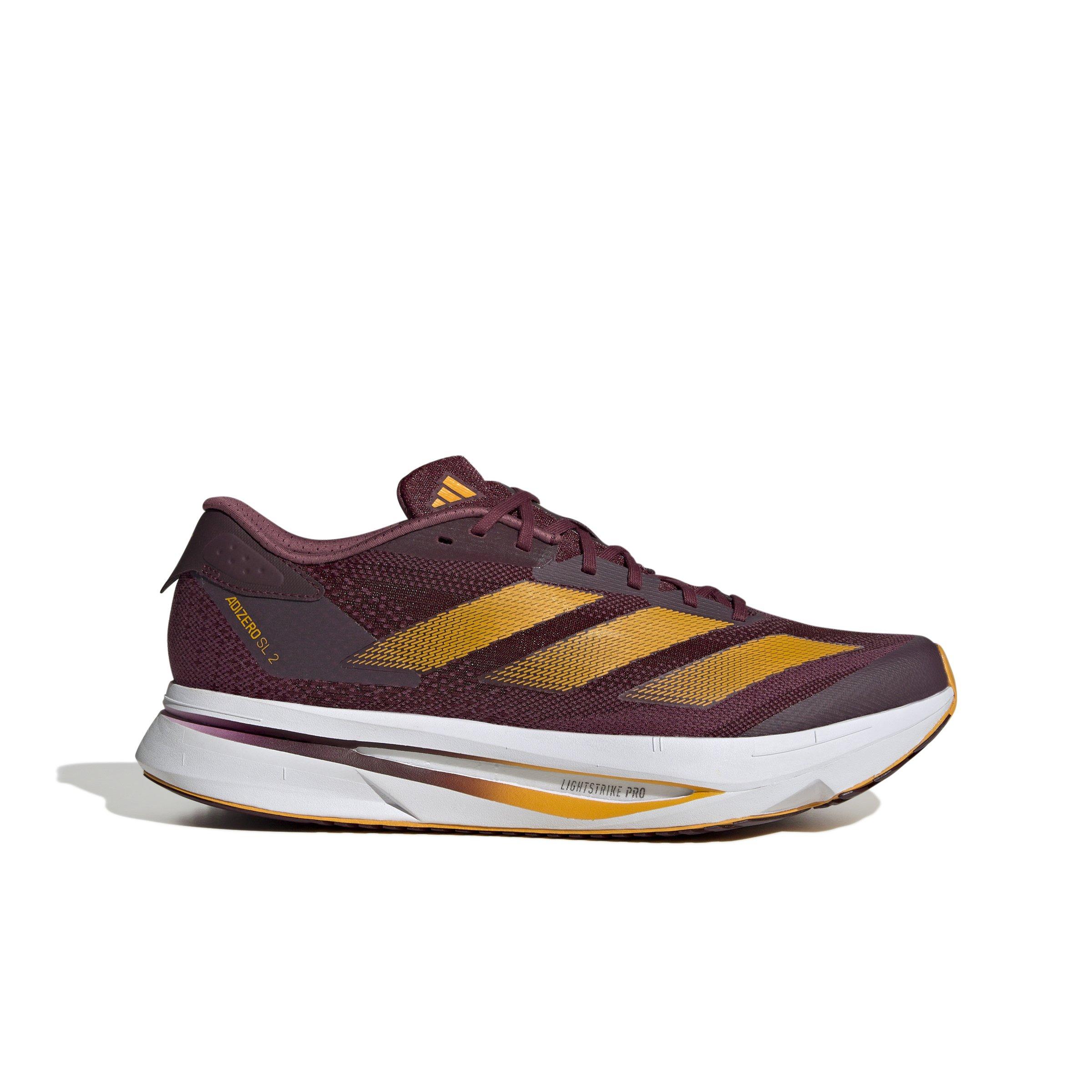 adidas Adizero Sl2 "Team Colleg Gold 2/Team Maroon 2/Ftwr White" Unisex Running Shoe - YELLOW Thumbnail View 1