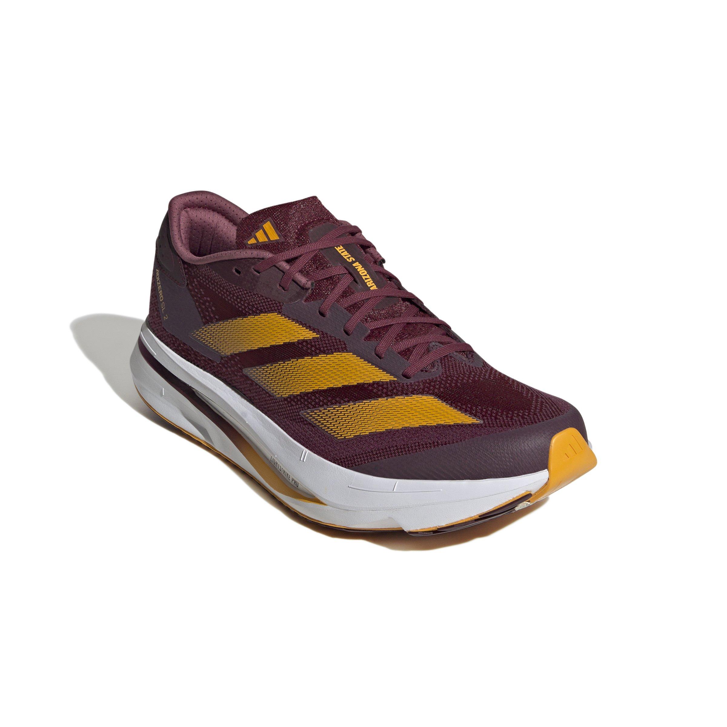adidas Adizero Sl2 "Team Colleg Gold 2/Team Maroon 2/Ftwr White" Unisex Running Shoe - YELLOW Thumbnail View 3