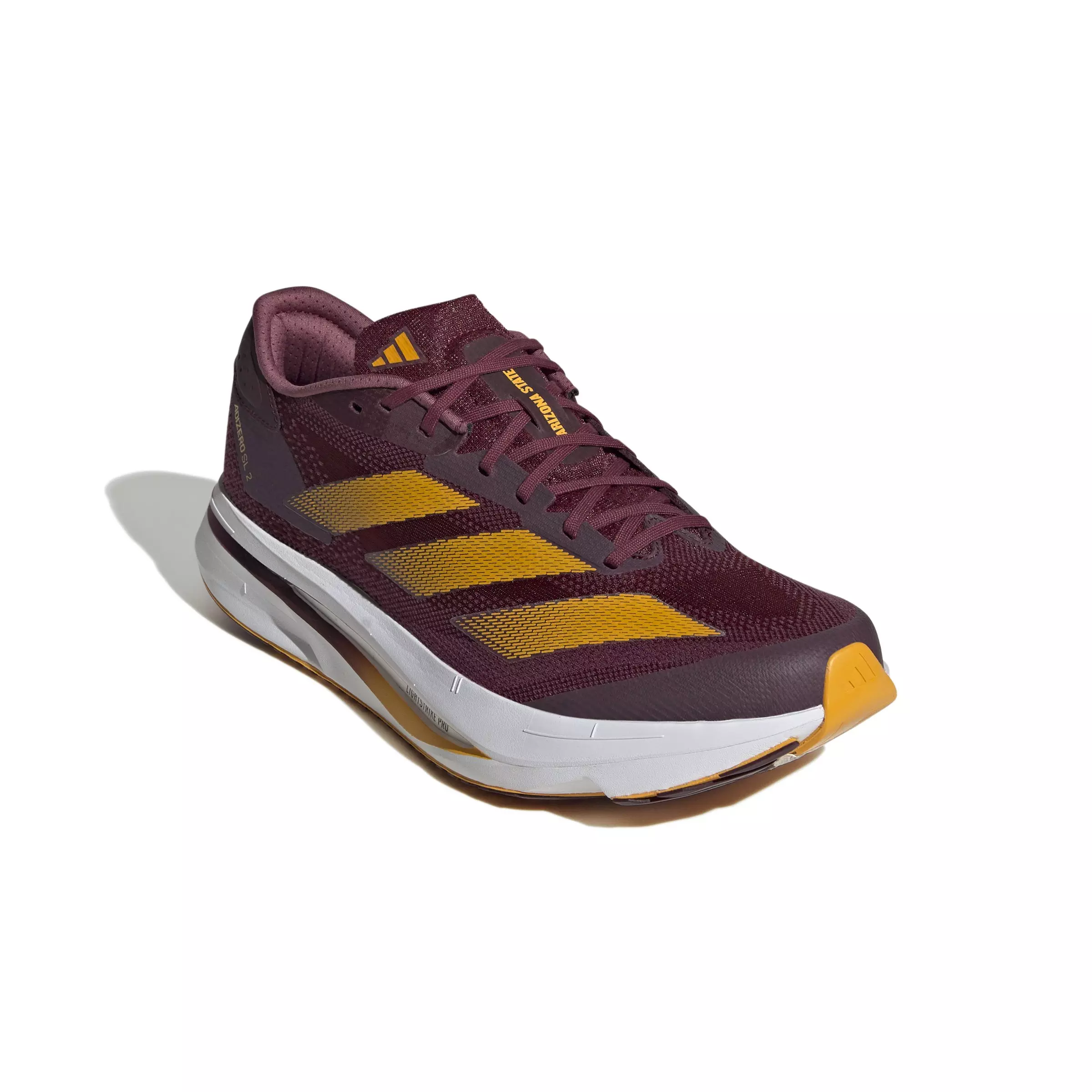 adidas Adizero Sl2 "Team Colleg Gold 2/Team Maroon 2/Ftwr White" Unisex Running Shoe - YELLOW