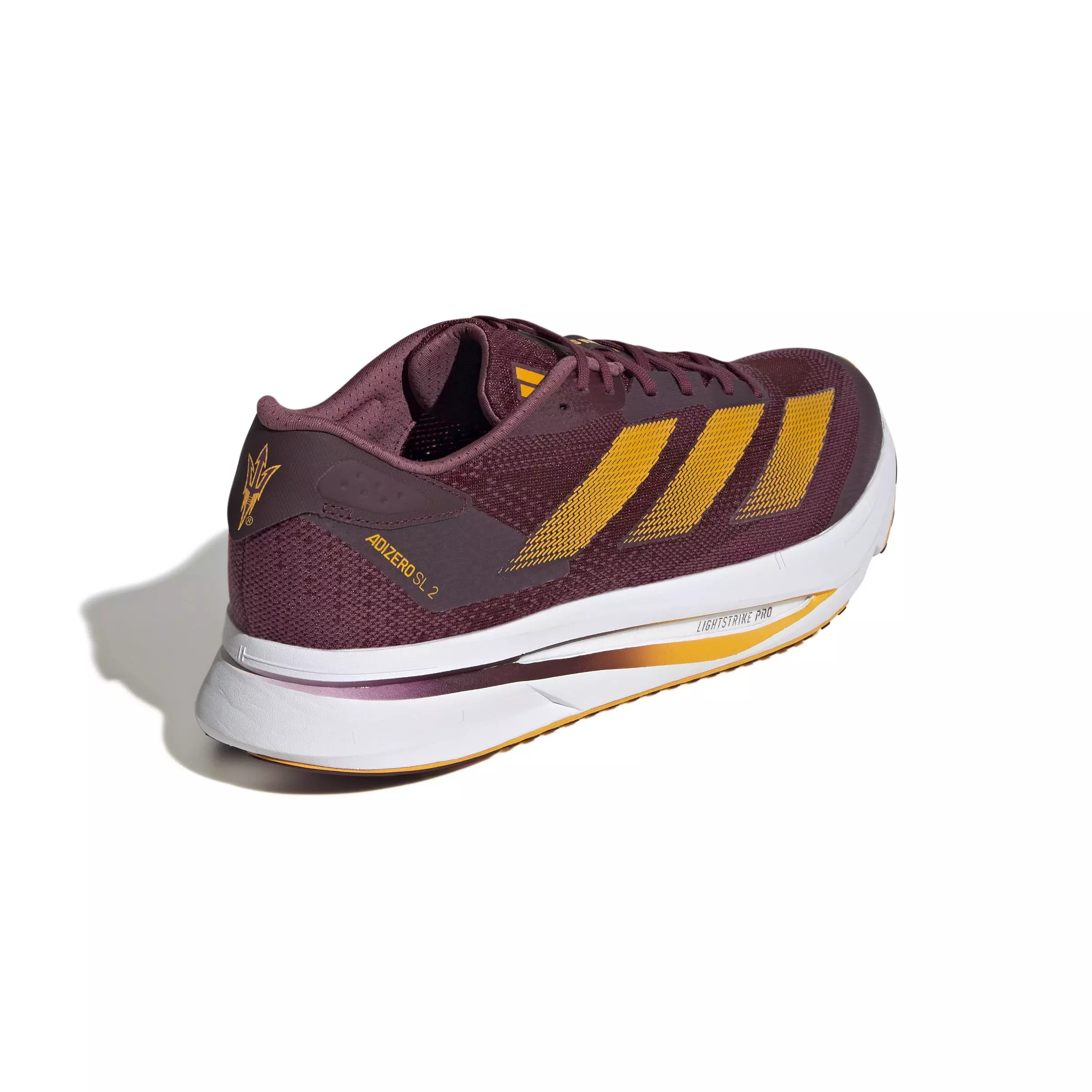 adidas Adizero Sl2 "Team Colleg Gold 2/Team Maroon 2/Ftwr White" Unisex Running Shoe - YELLOW