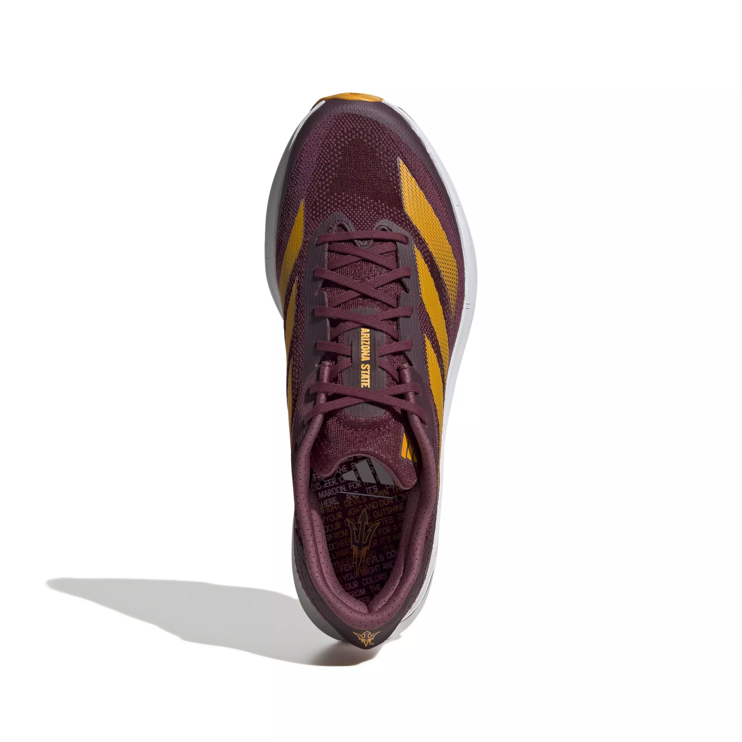 adidas Adizero Sl2 "Team Colleg Gold 2/Team Maroon 2/Ftwr White" Unisex Running Shoe - YELLOW