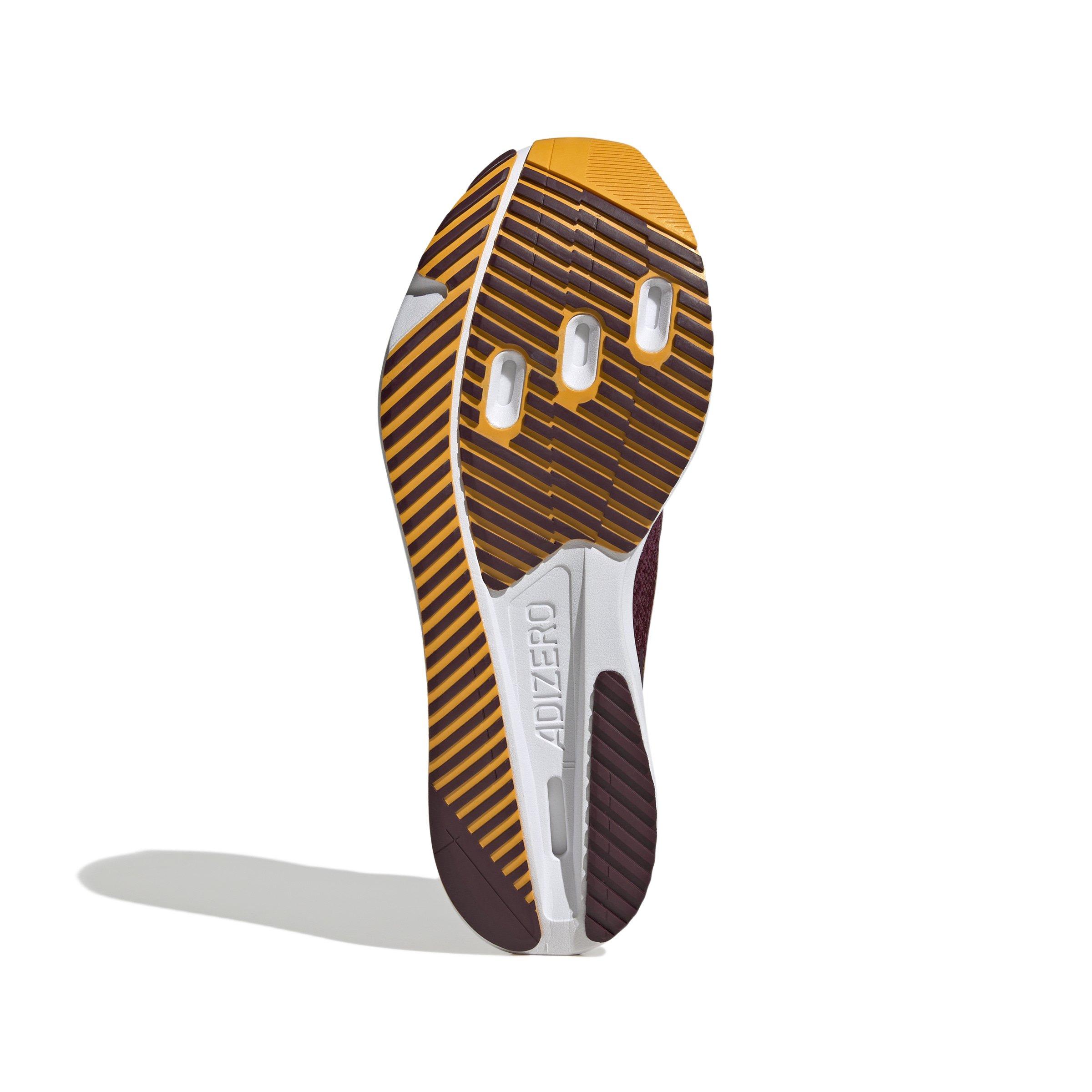 adidas Adizero Sl2 "Team Colleg Gold 2/Team Maroon 2/Ftwr White" Unisex Running Shoe - YELLOW Thumbnail View 6