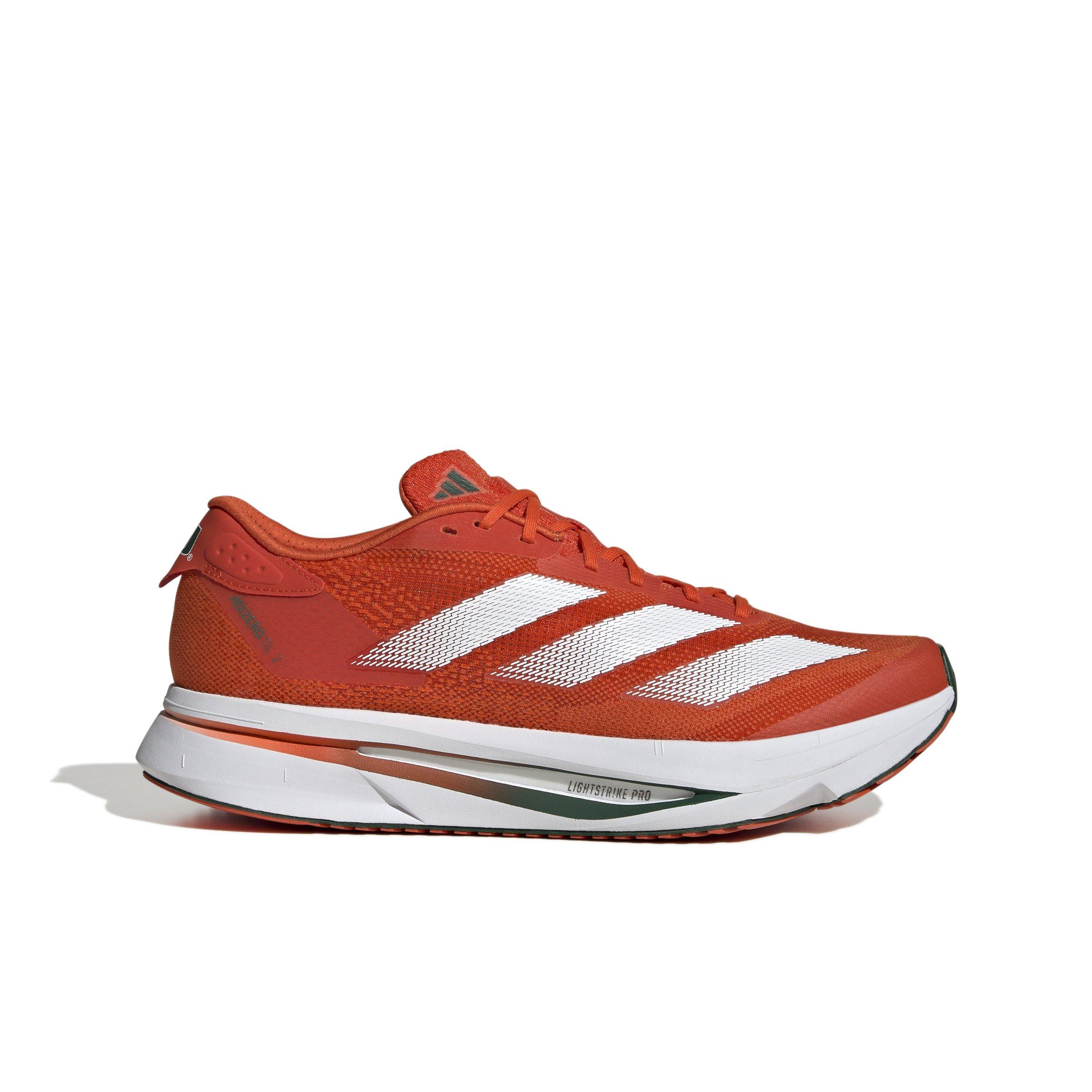 adidas Adizero Sl2 "Collegiate Orange/Ftwr White/Dark Green" Unisex Running Shoe - ORANGE Thumbnail View 1