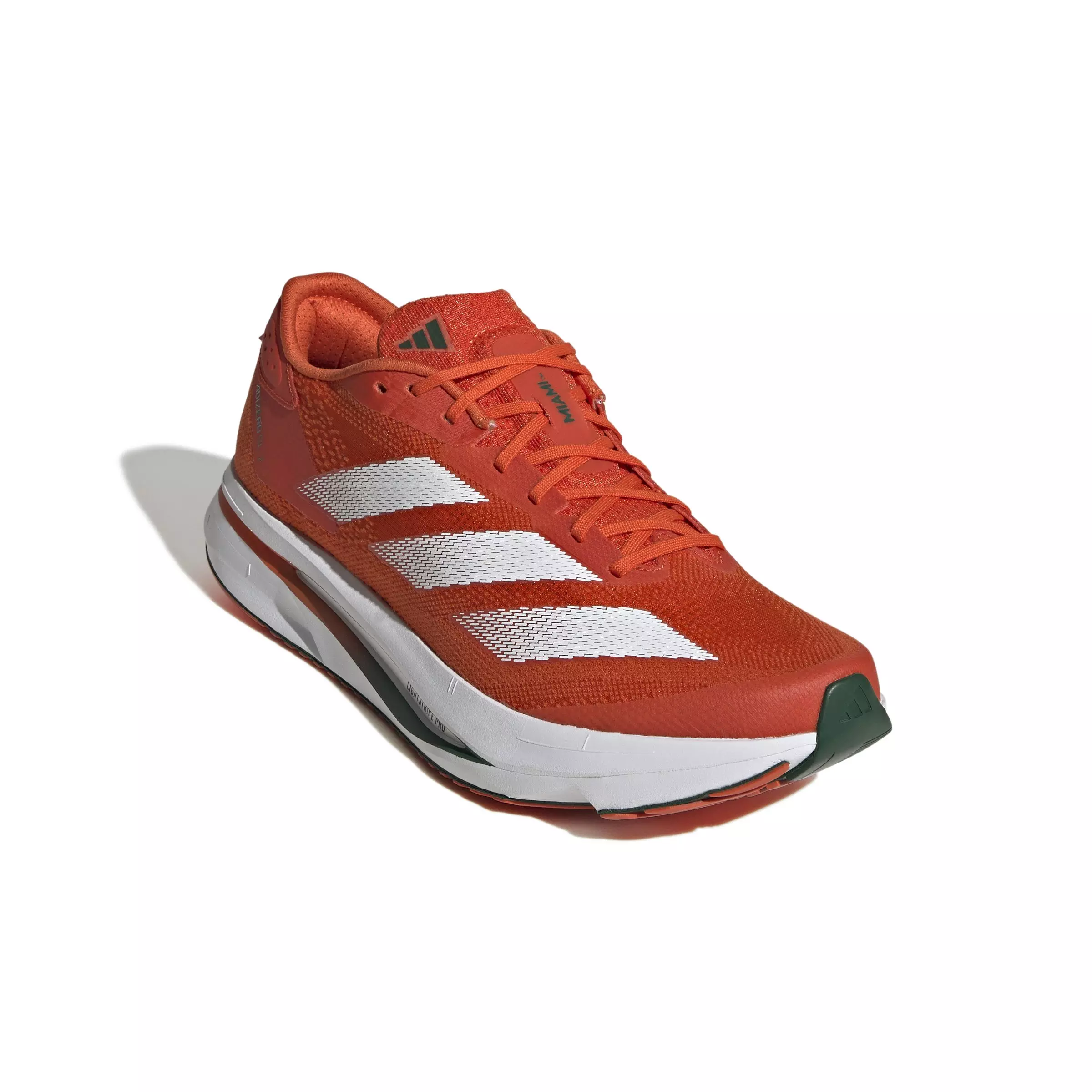 adidas Adizero Sl2 "Collegiate Orange/Ftwr White/Dark Green" Unisex Running Shoe - ORANGE