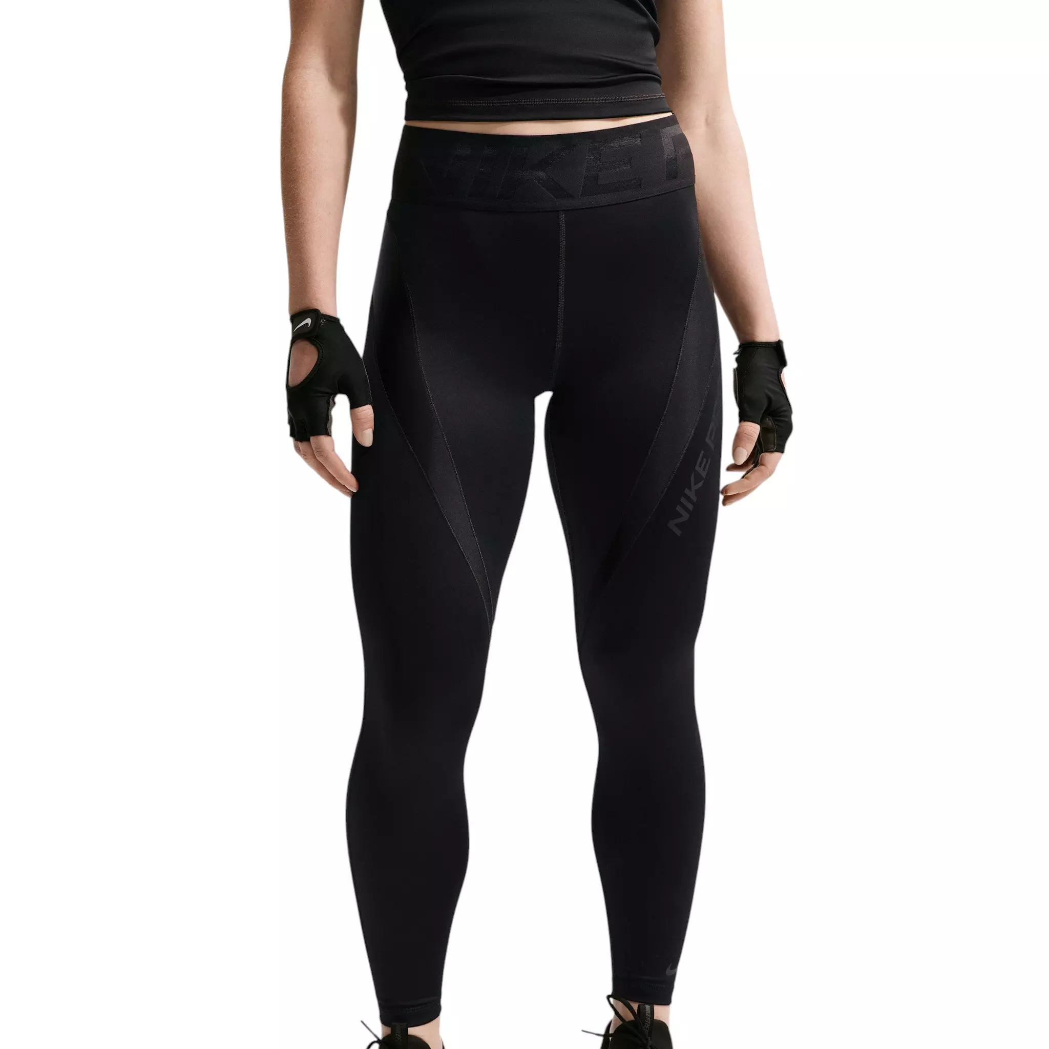 Nike Women's Pro Sculpt High-Waisted 7/8 Leggings - Black - BLACK