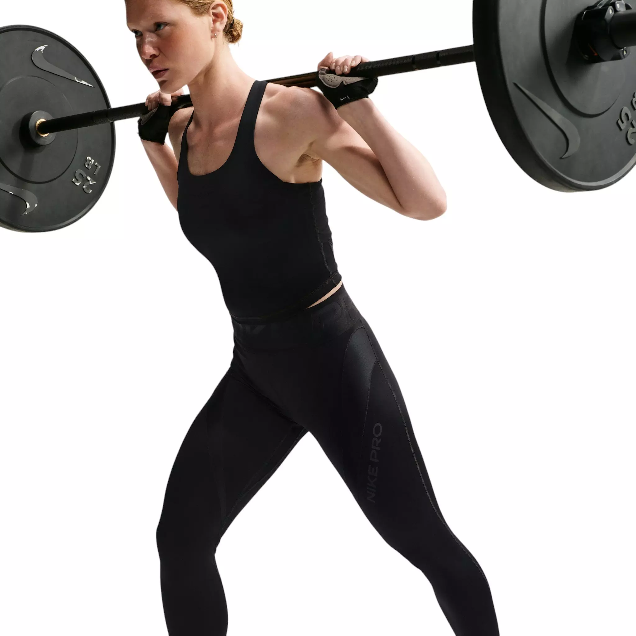 Nike Women's Pro Sculpt High-Waisted 7/8 Leggings - Black - BLACK