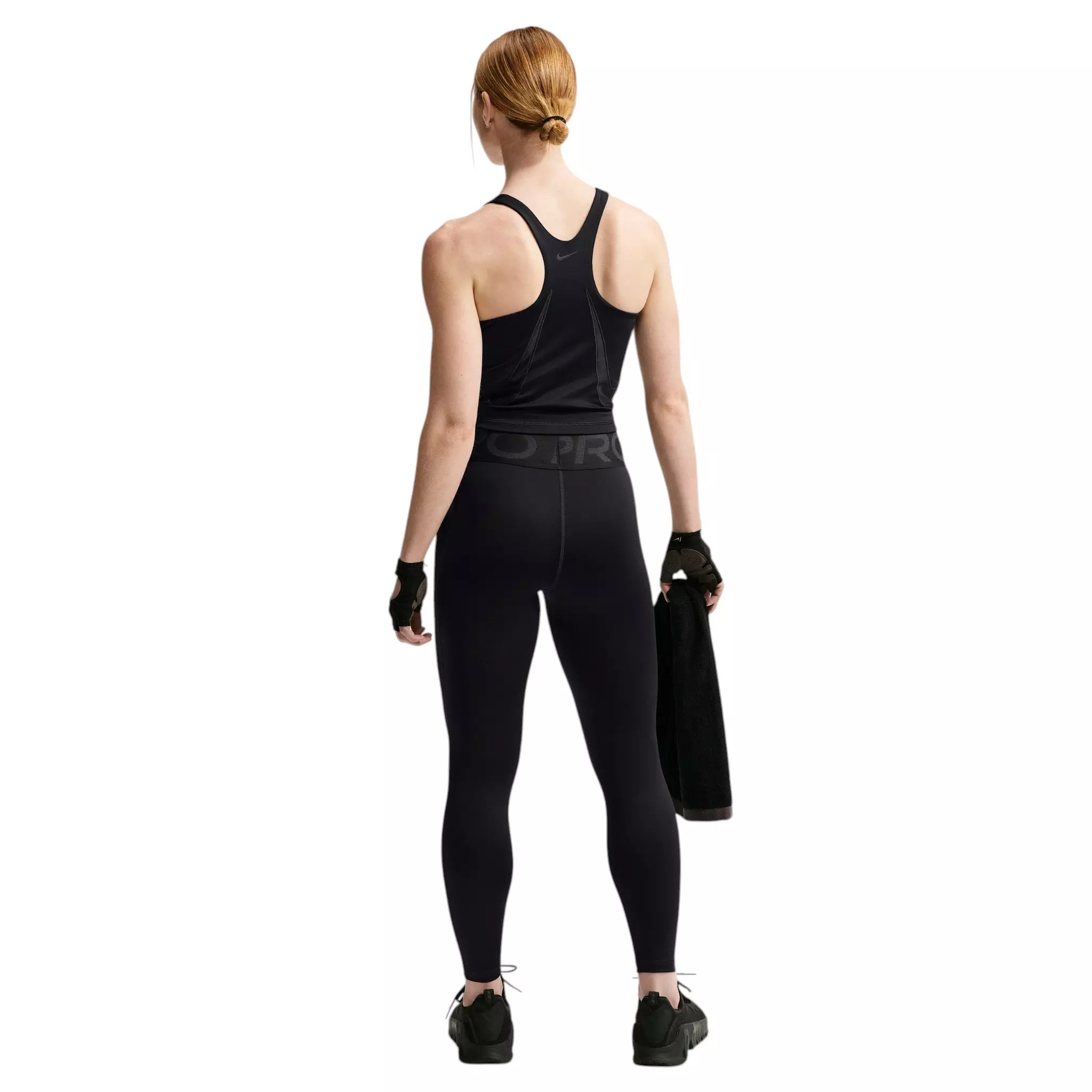 Nike Women's Pro Sculpt High-Waisted 7/8 Leggings - Black - BLACK