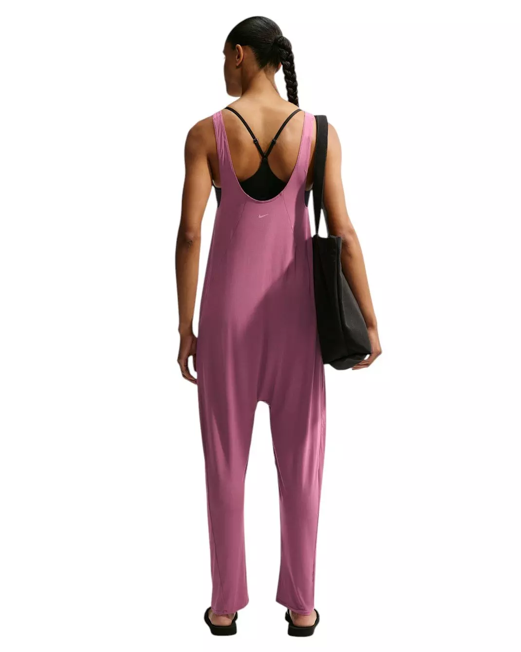 Nike Women's Zenvy Jumpsuit - Pink Smoke - PINK SMOKE