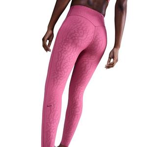 Nike Women's Universa High-Waisted 7/8 Leggings with No Front Seam -Beet Purple