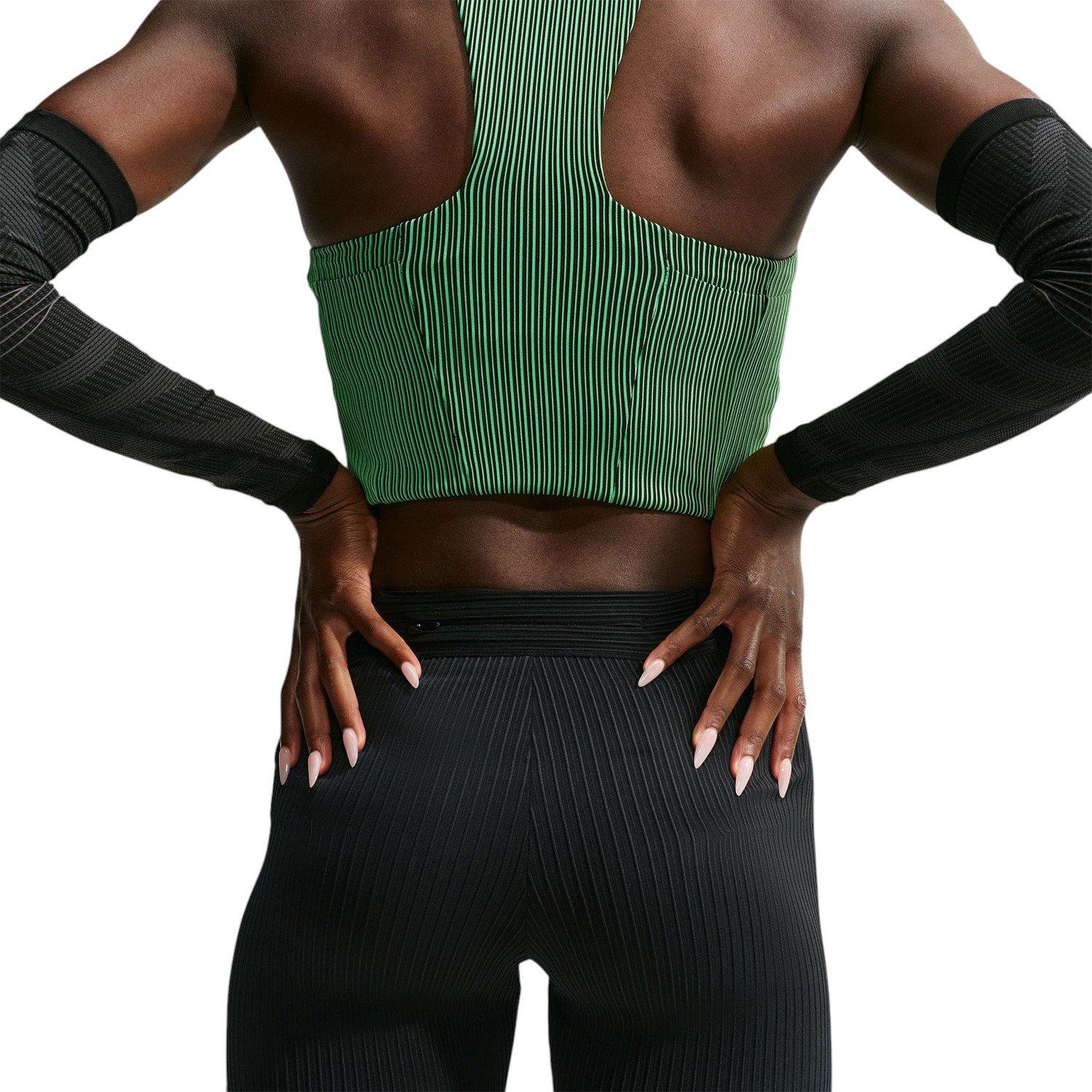 Nike Women's AeroSwift Dri-FIT ADV Tight Running Shorts - Black/White - BLACK/WHITE