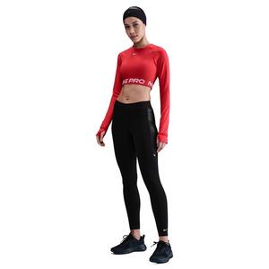 Nike Women's Pro Mid-Rise Full-Length Leggings - Black