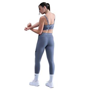 Nike Women's Pro Mid-Rise Full-Length Leggings - Blue