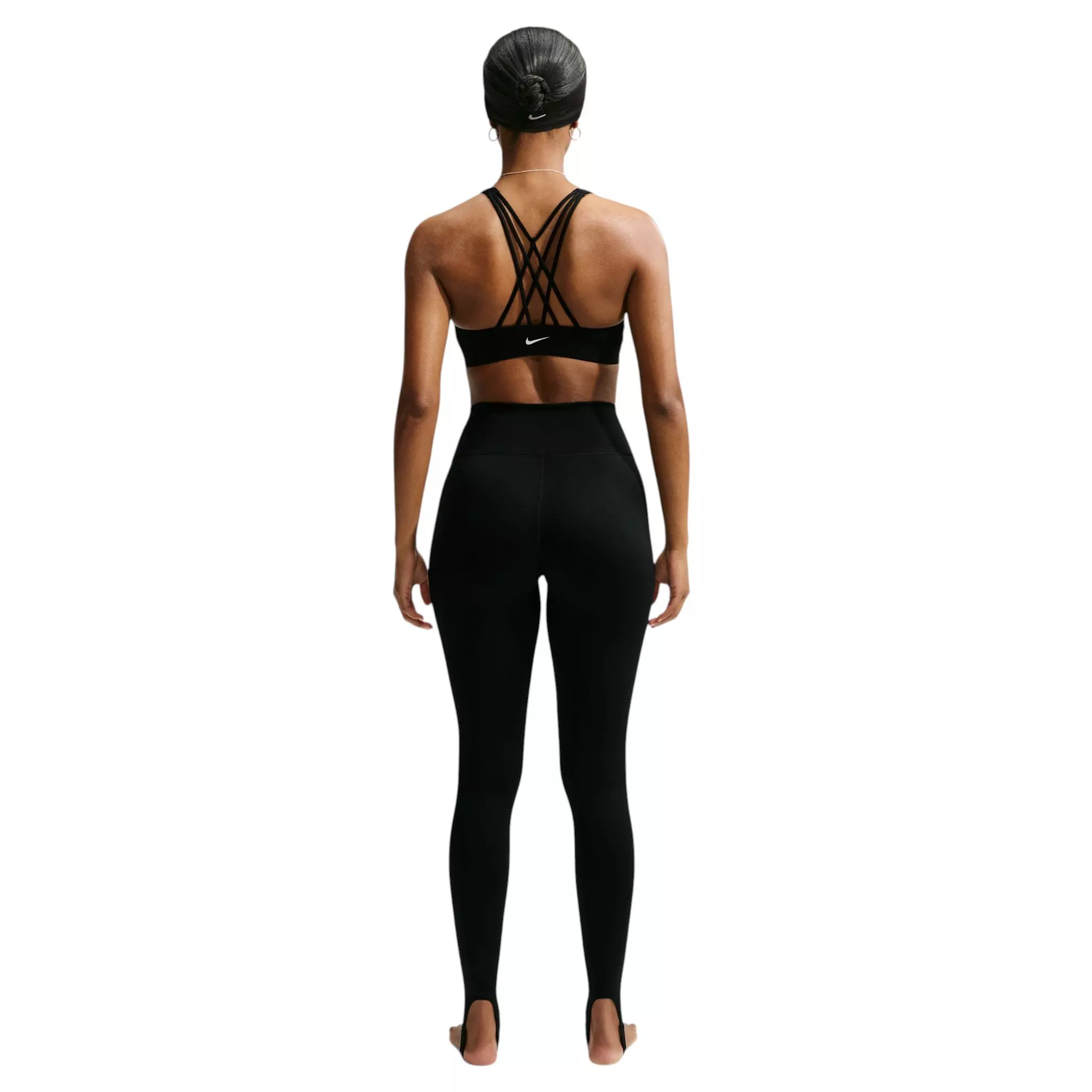 Nike Women's One High-Waisted Full-Length Stirrup Leggings - Black - BLACK