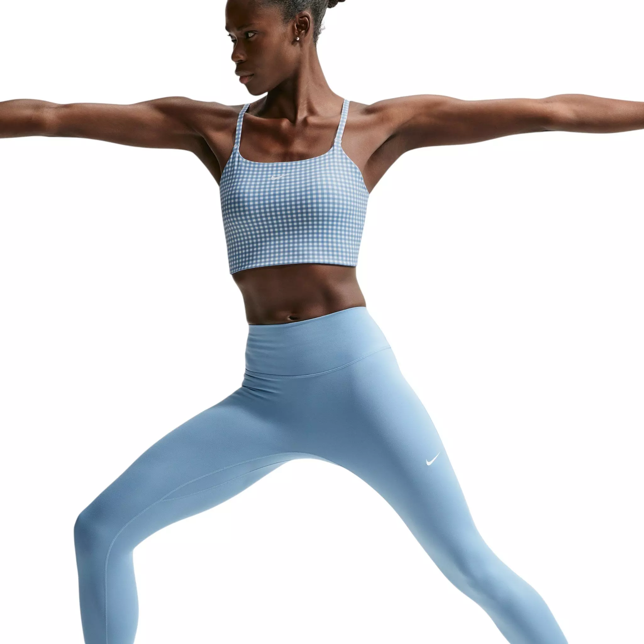 Nike Women's One High-Waisted Full-Length Stirrup Leggings - Blue - BLUE