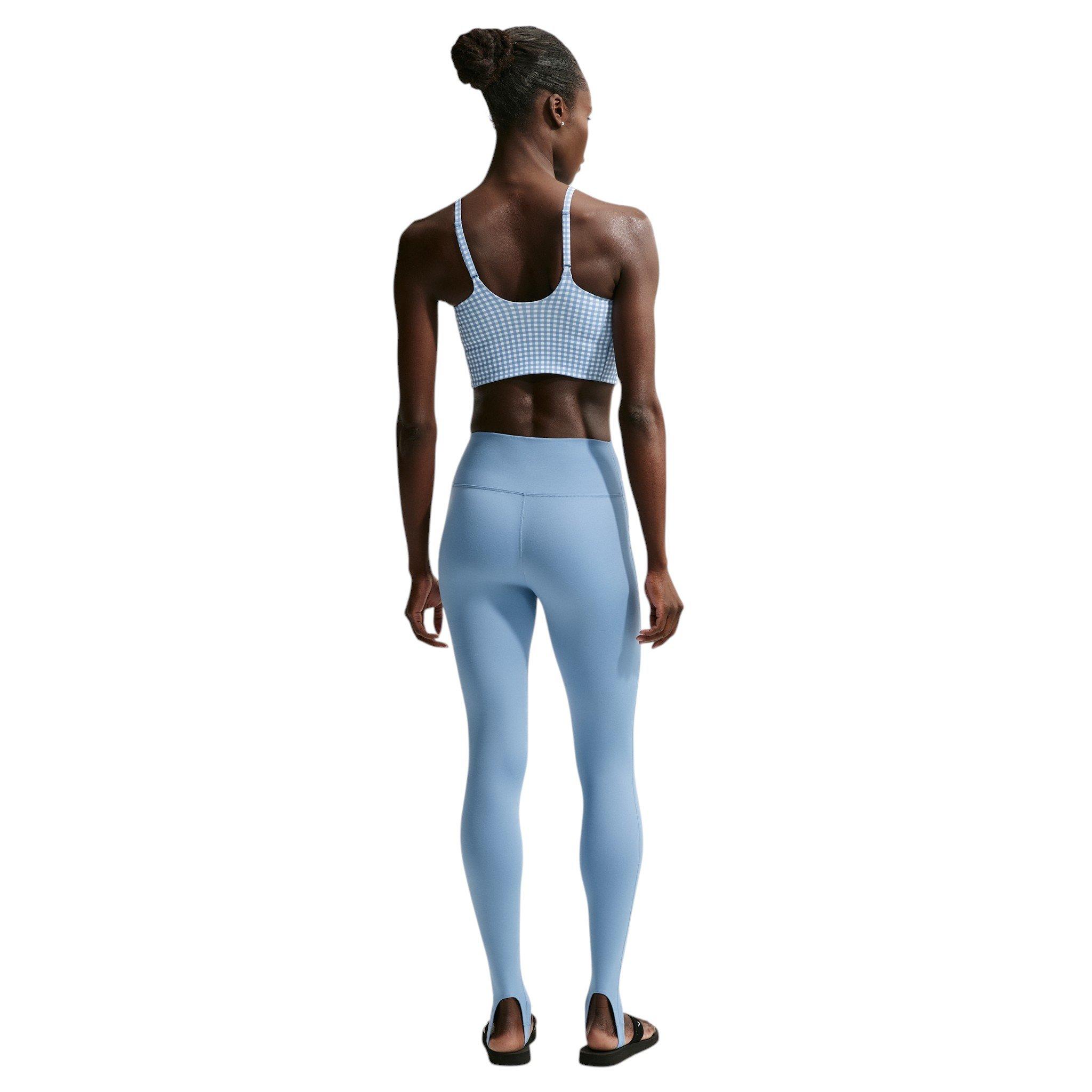 Nike Women's One High-Waisted Full-Length Stirrup Leggings - Blue - BLUE