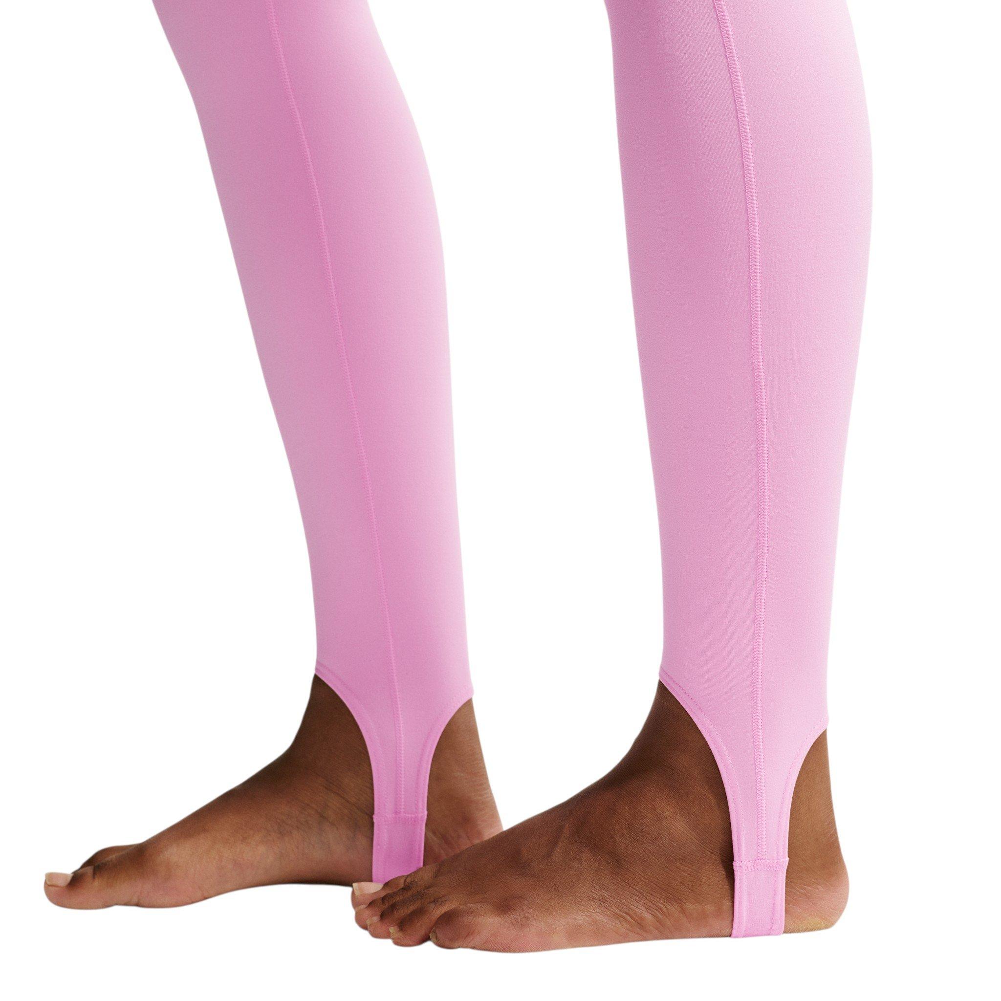Nike Women's One High-Waisted Full-Length Stirrup Leggings - Pink - PINK