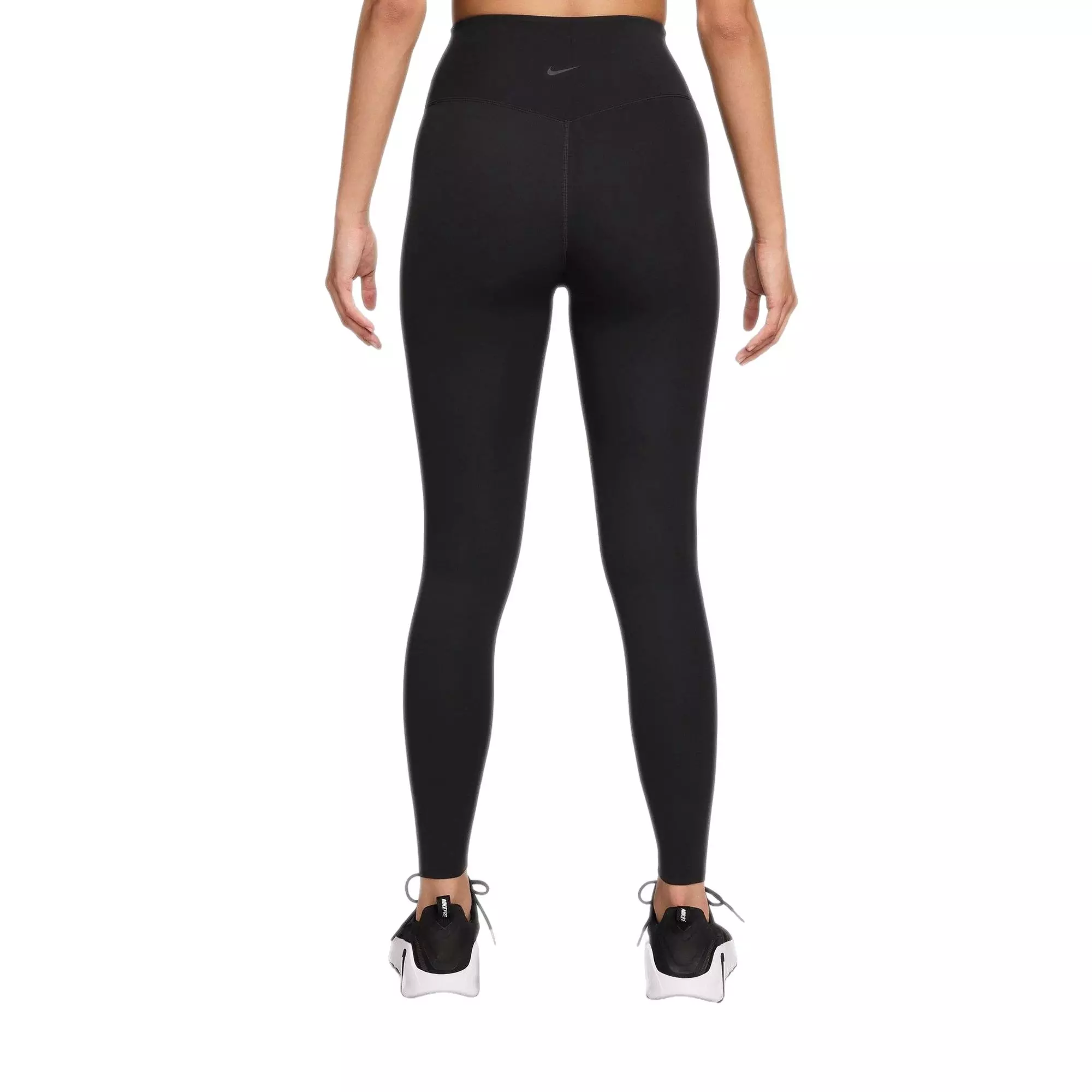 Nike Women's Zenvy High-Waisted 7.8 Leggings with No Front Seam - Black - BLACK