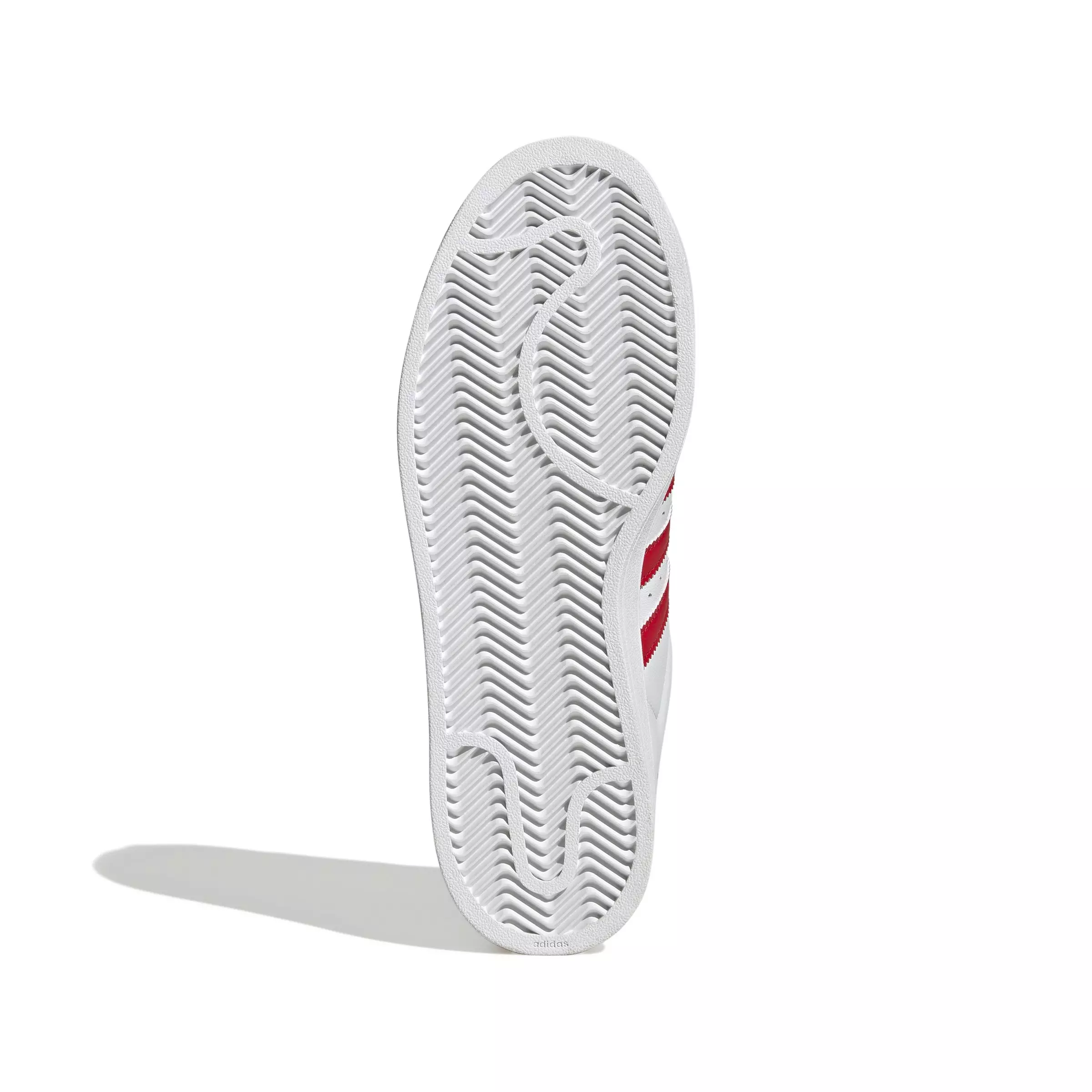 adidas Originals Superstar II "Ftwr White/Better Scarlet/Core Black" Unisex Shoe - WHITE