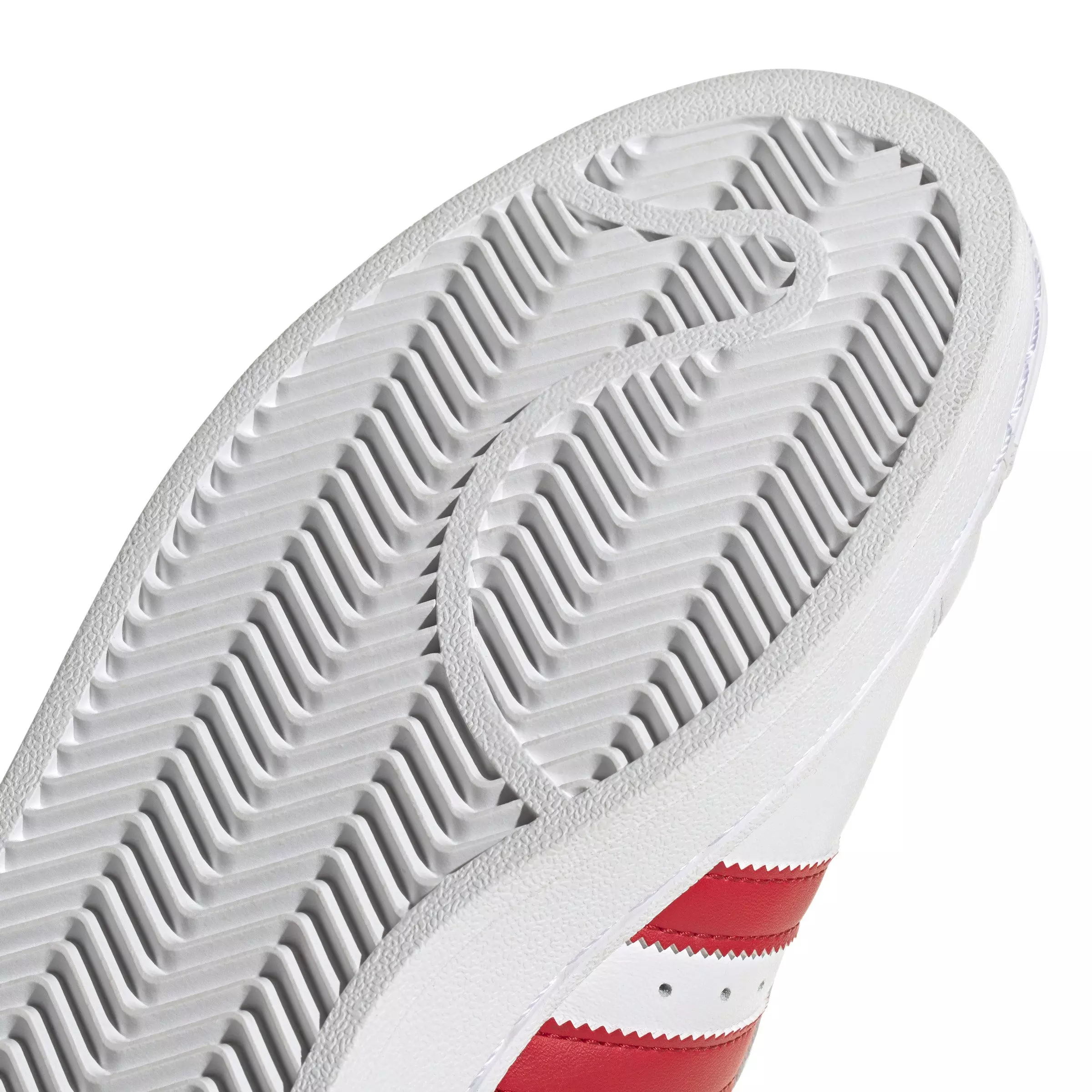 adidas Originals Superstar II "Ftwr White/Better Scarlet/Core Black" Unisex Shoe - WHITE